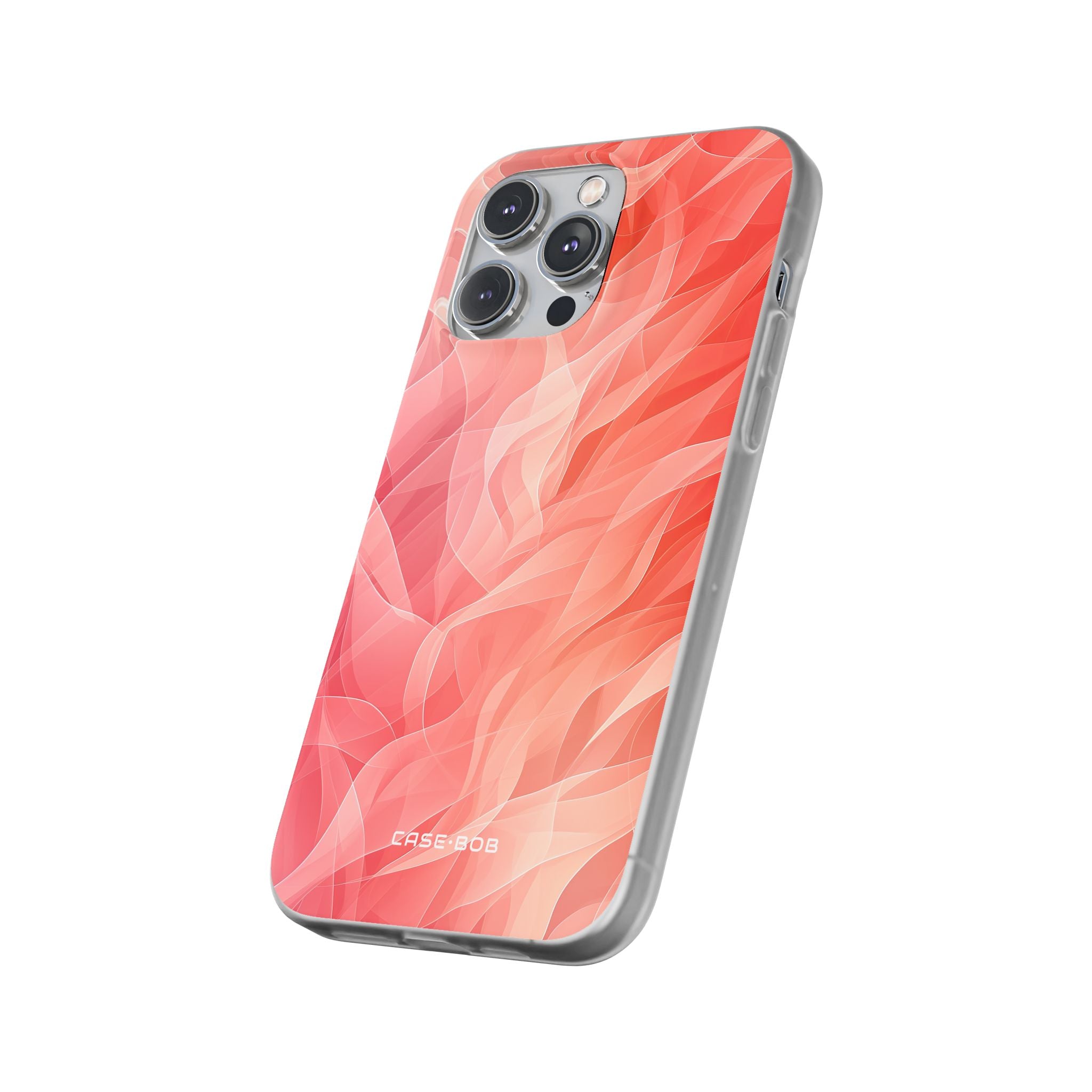 Peach Wave Drift iPhone 14 Pro Max Case - Soft