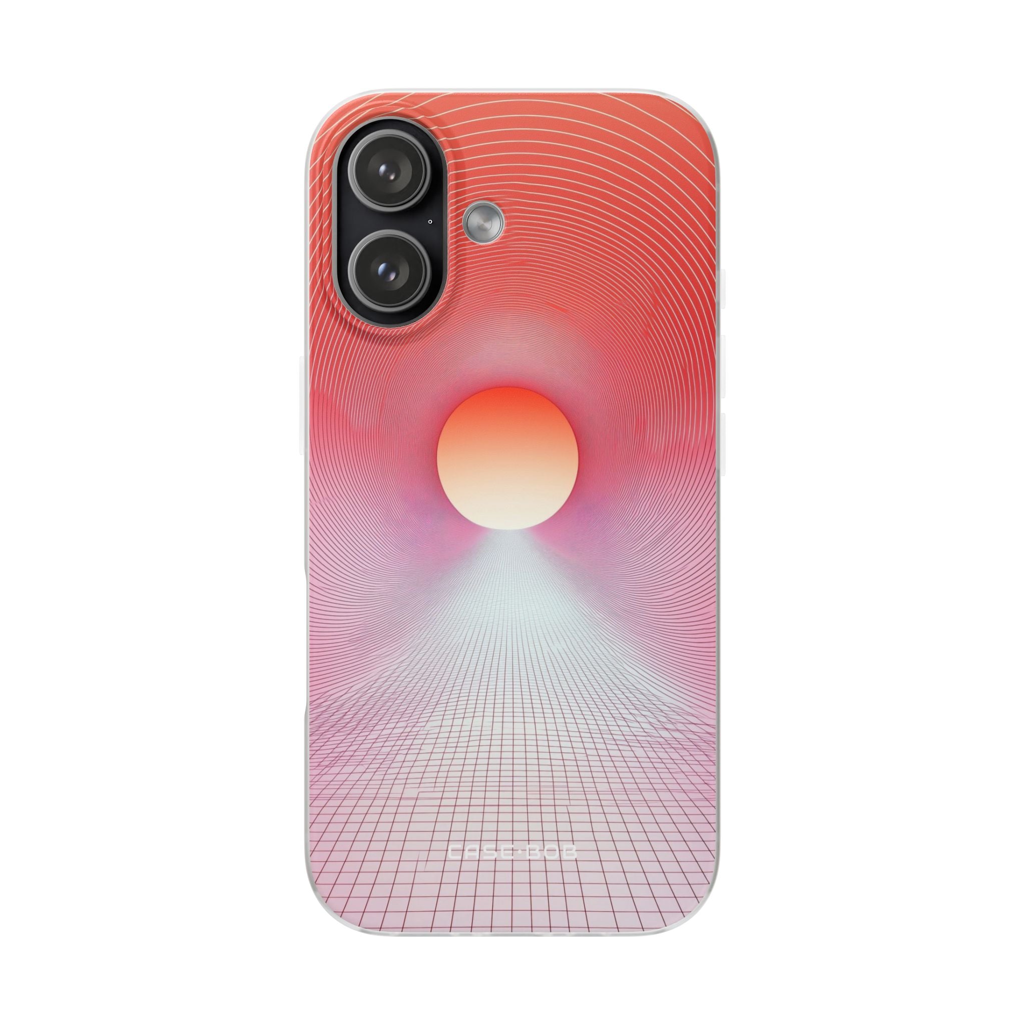 Orange Portal iPhone 17 Case - Soft - CASE•BOB