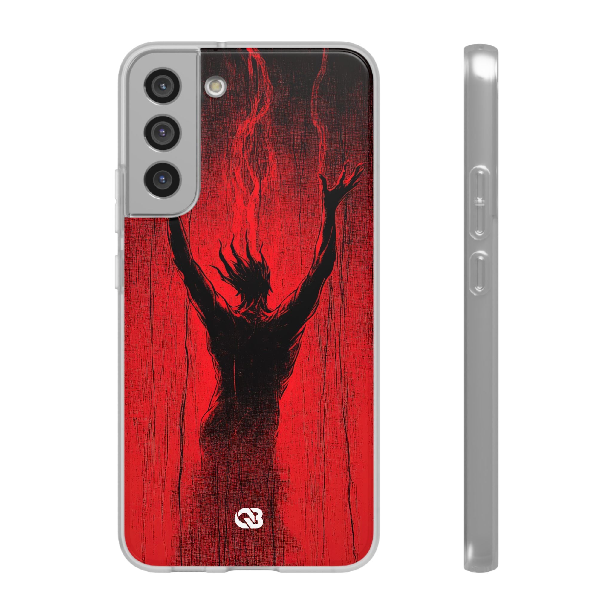 Crimson Shadow Ascent · Soft Coque de téléphone pour Samsung