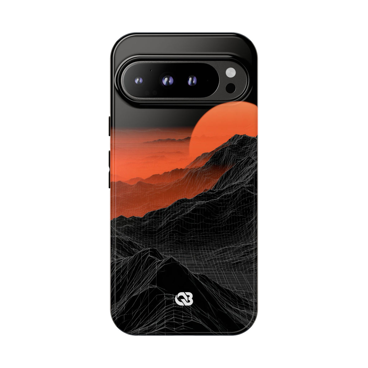 Solar Ridge Mesh · Tough Phone Case for Pixel · Black