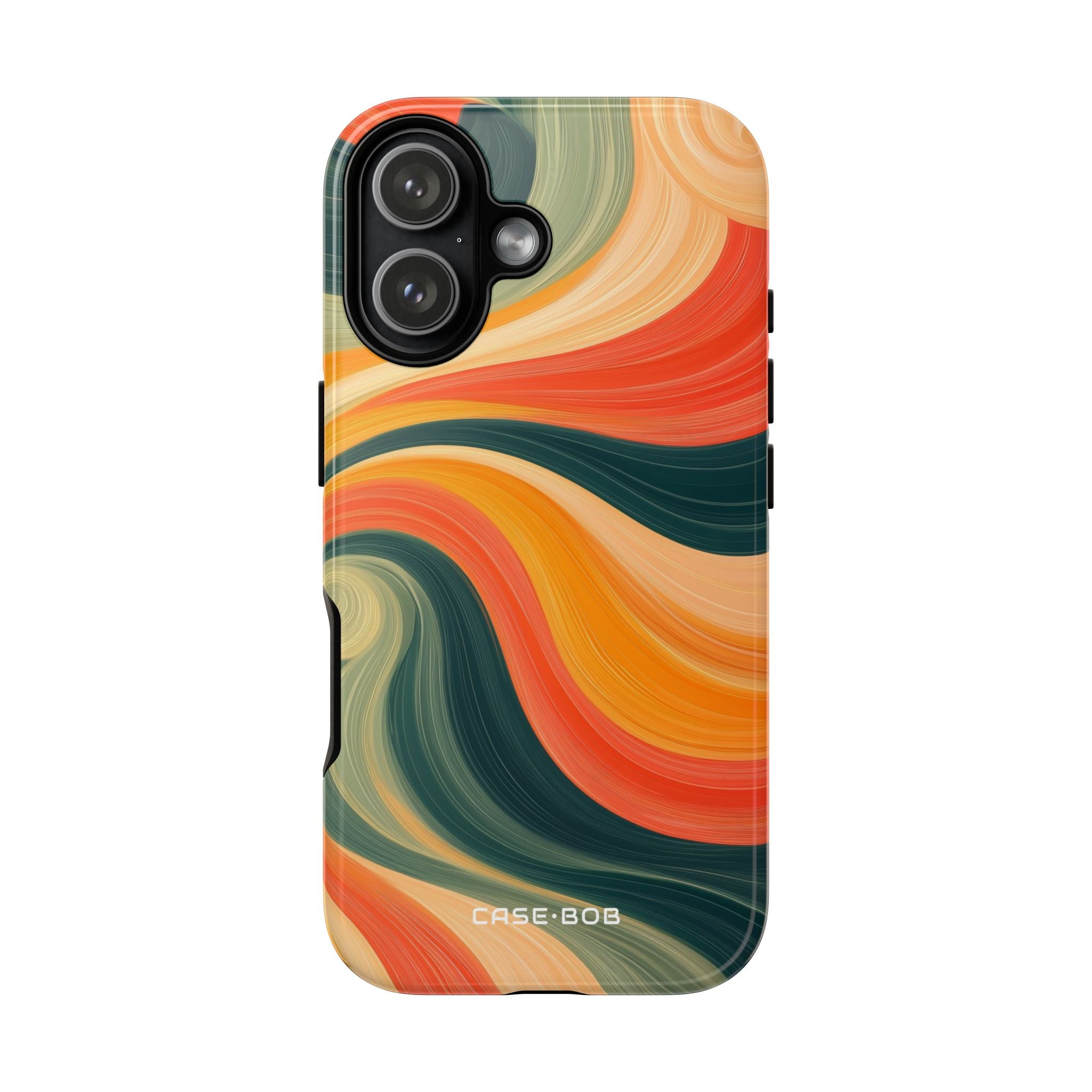 Swirling Ember iPhone 17 Case - Tough - CASE•BOB