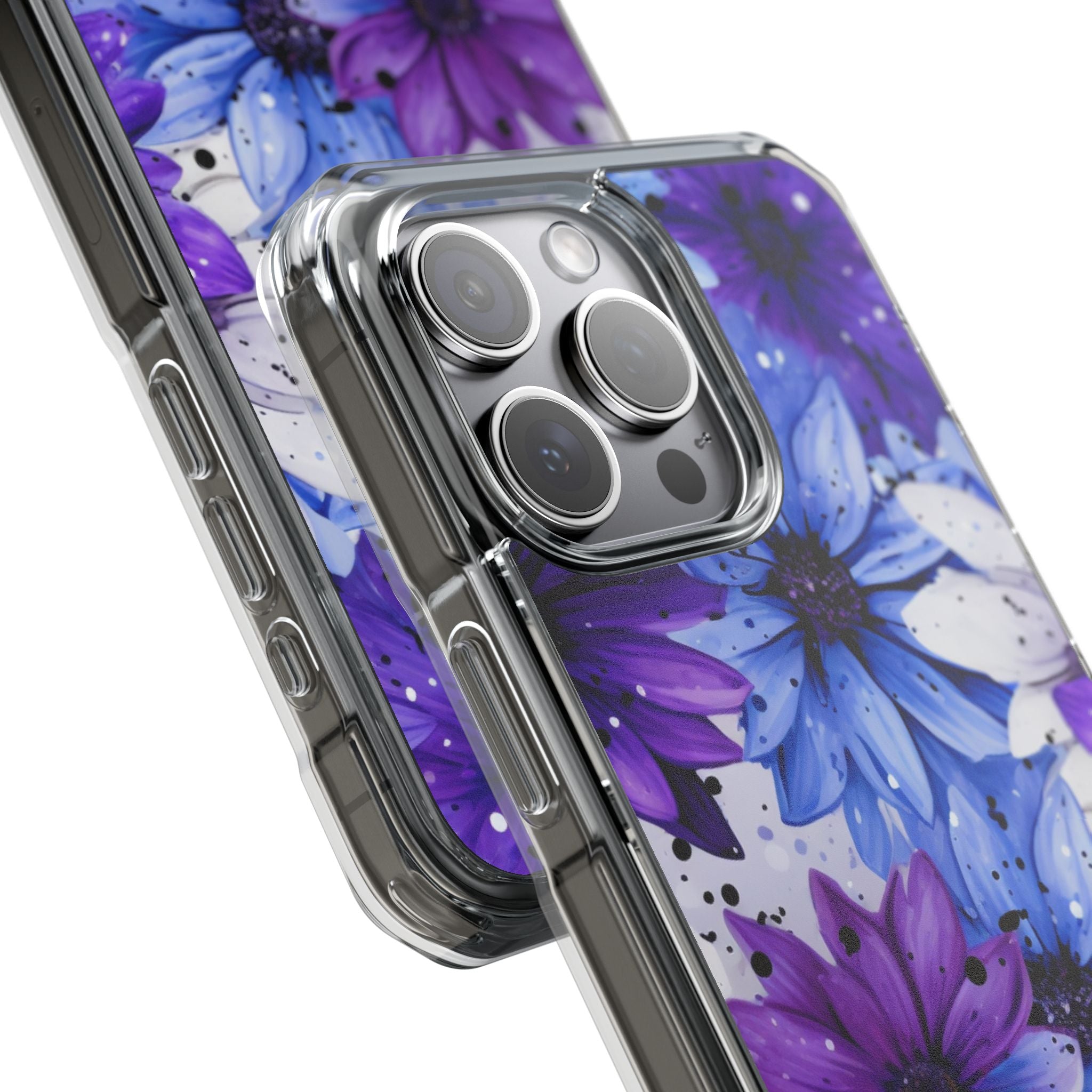 Ink Splatter Blooms · Impact Phone Case for iPhone · Magsafe