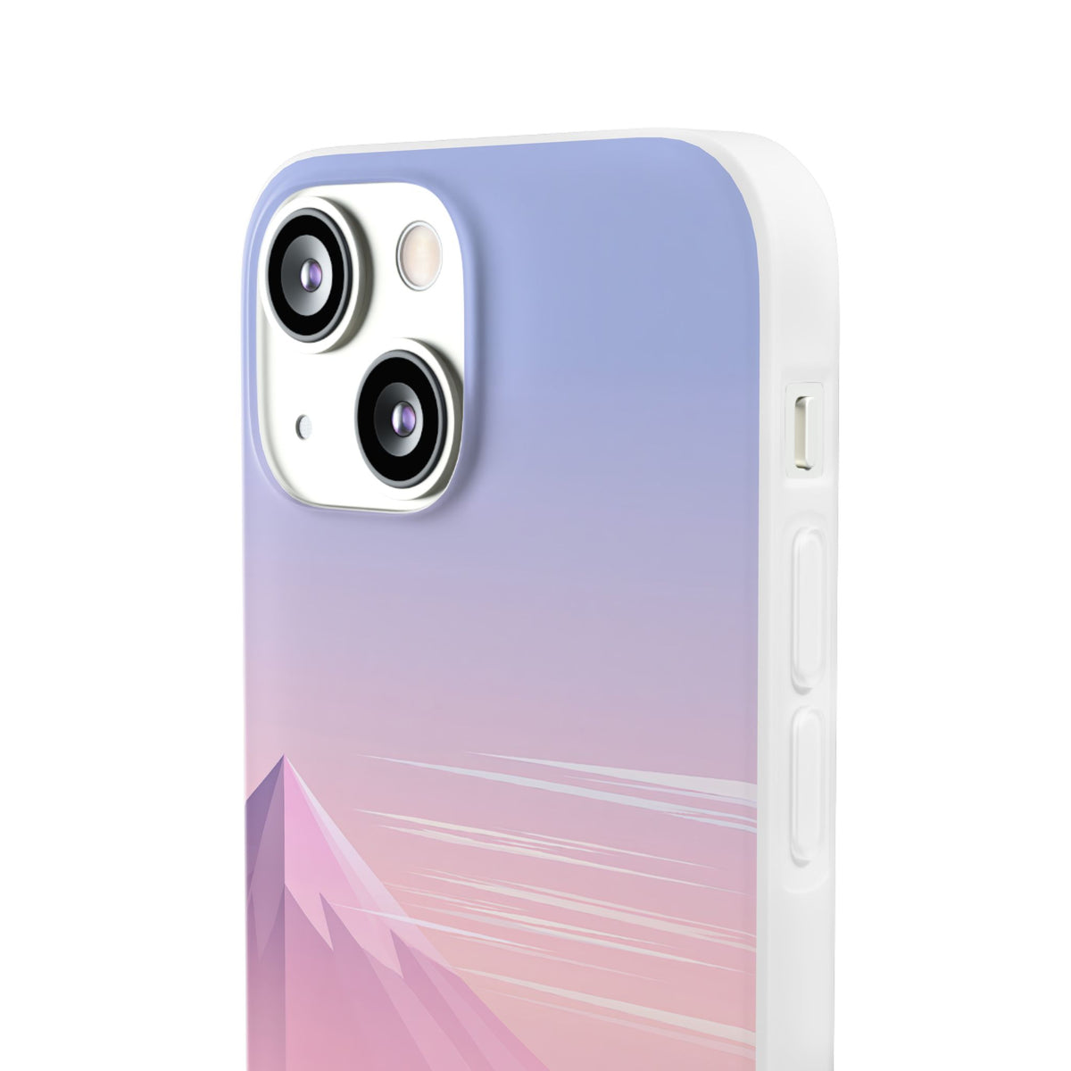Alpine Twilight · Lite Phone Case for iPhone · Pink