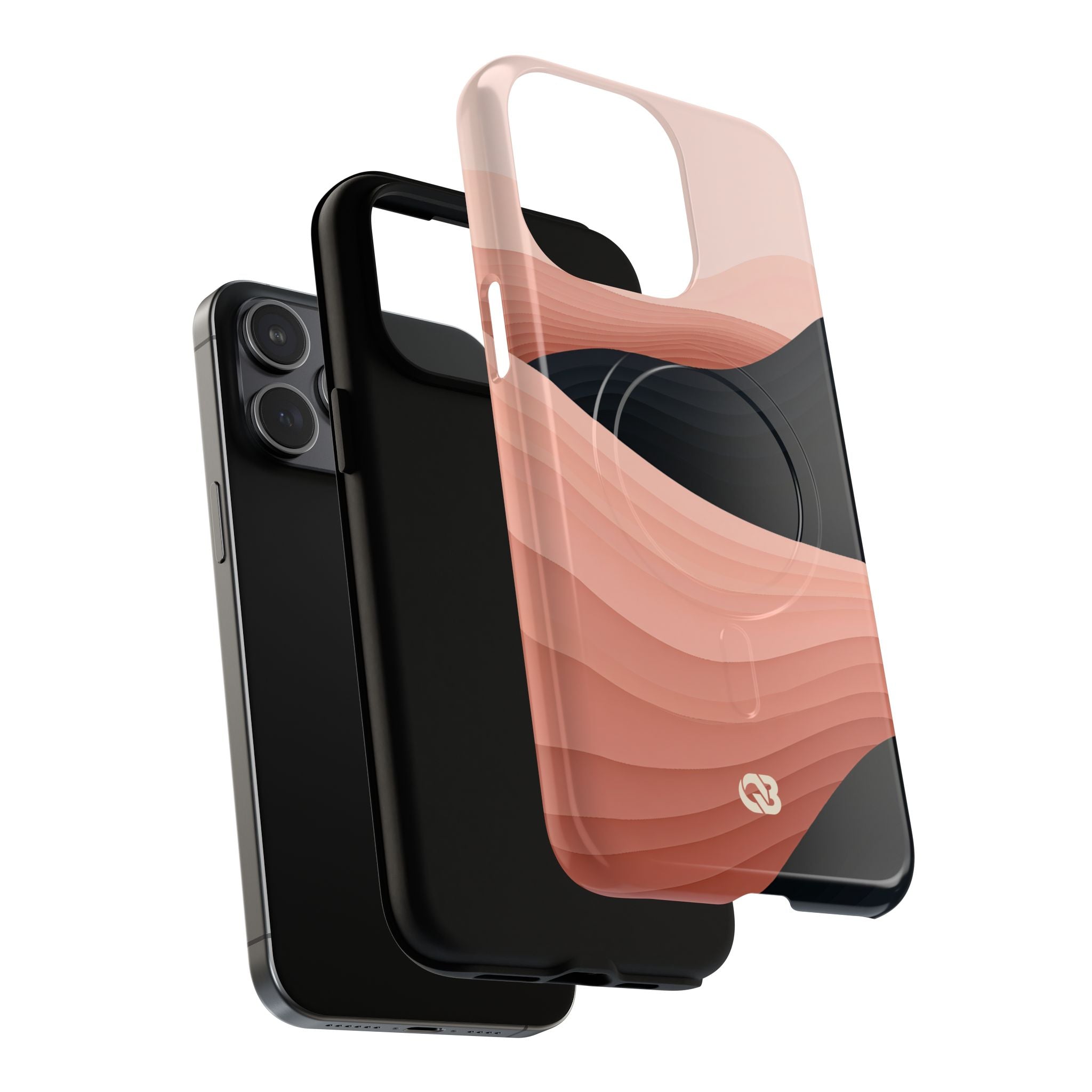 Pink Tough 2.0 Magsafe Phone Case for iPhone - Dune Shadow Layers