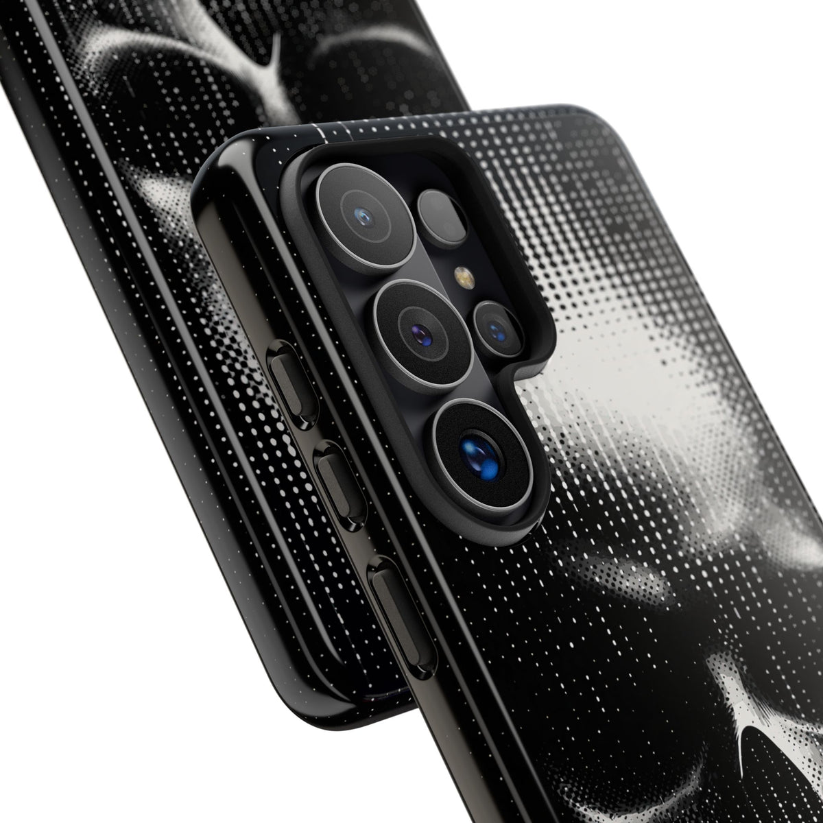 Raster Phantom · Tough Phone Case for Samsung · Black