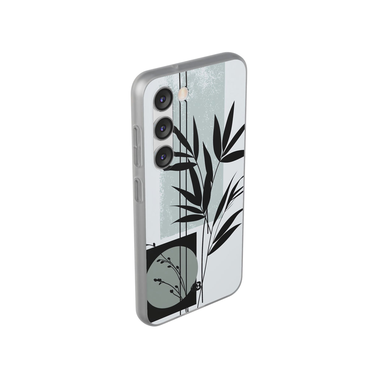 Grey Lite Phone Case for Samsung - Sage Bamboo Noir