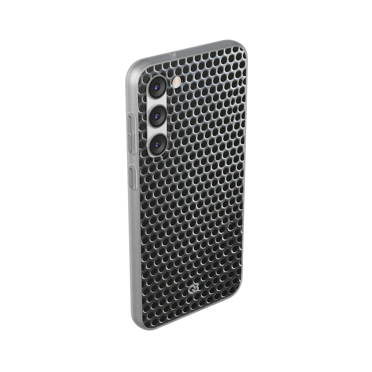 Silver Lite Phone Case for Samsung - Brutalist Steel Mesh