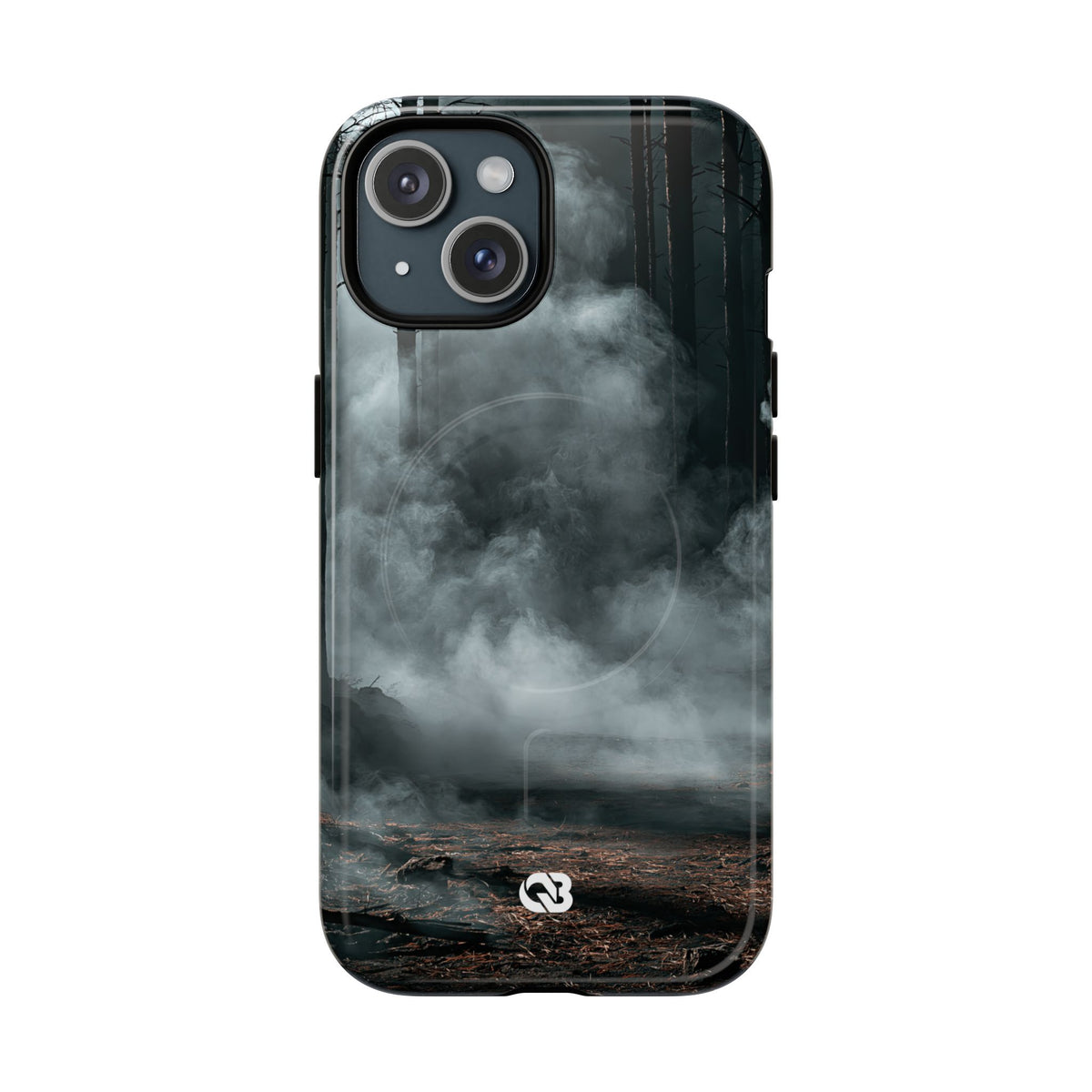 Shadowed Pine Mist · Tough 2.0 Magnetic Phone Case for iPhone · Black