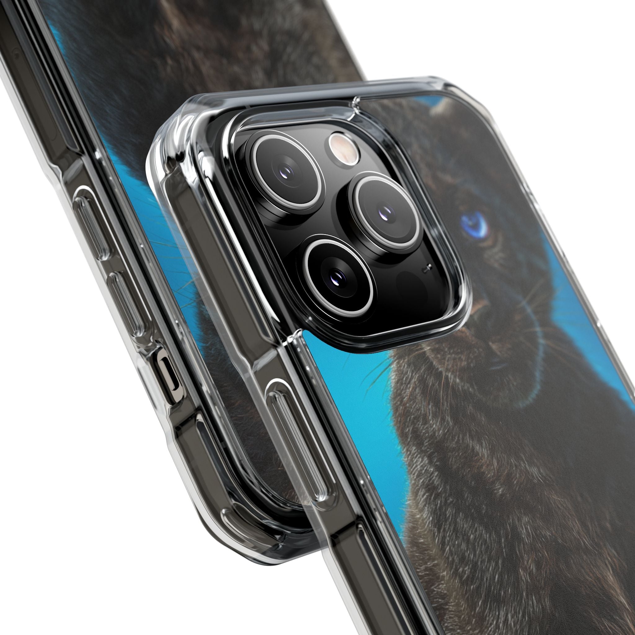 Sapphire Gaze Panther · Impact Phone Cover for iPhone · Magsafe