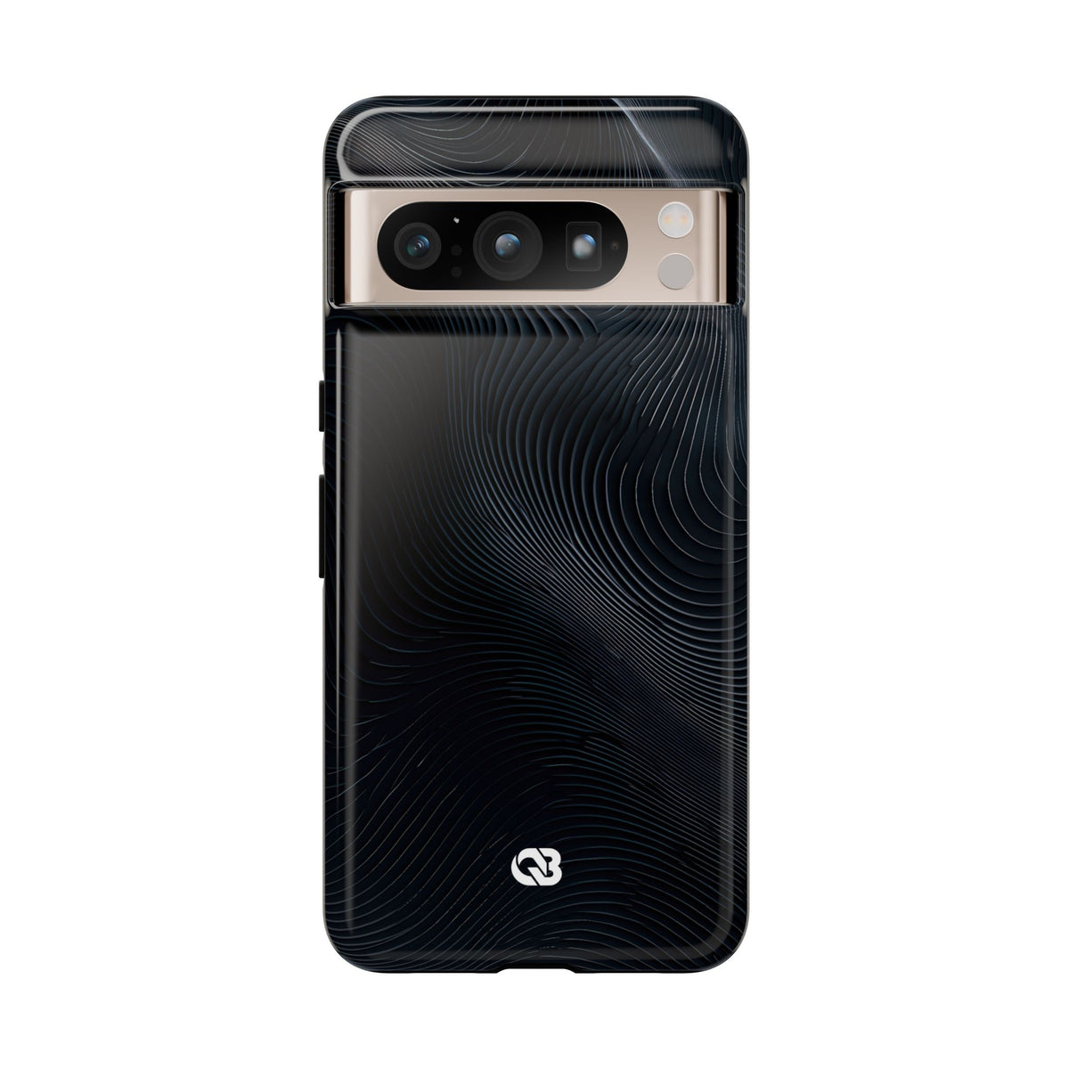 Black Tough Phone Case for Google Pixel - Obsidian Ridge Flux