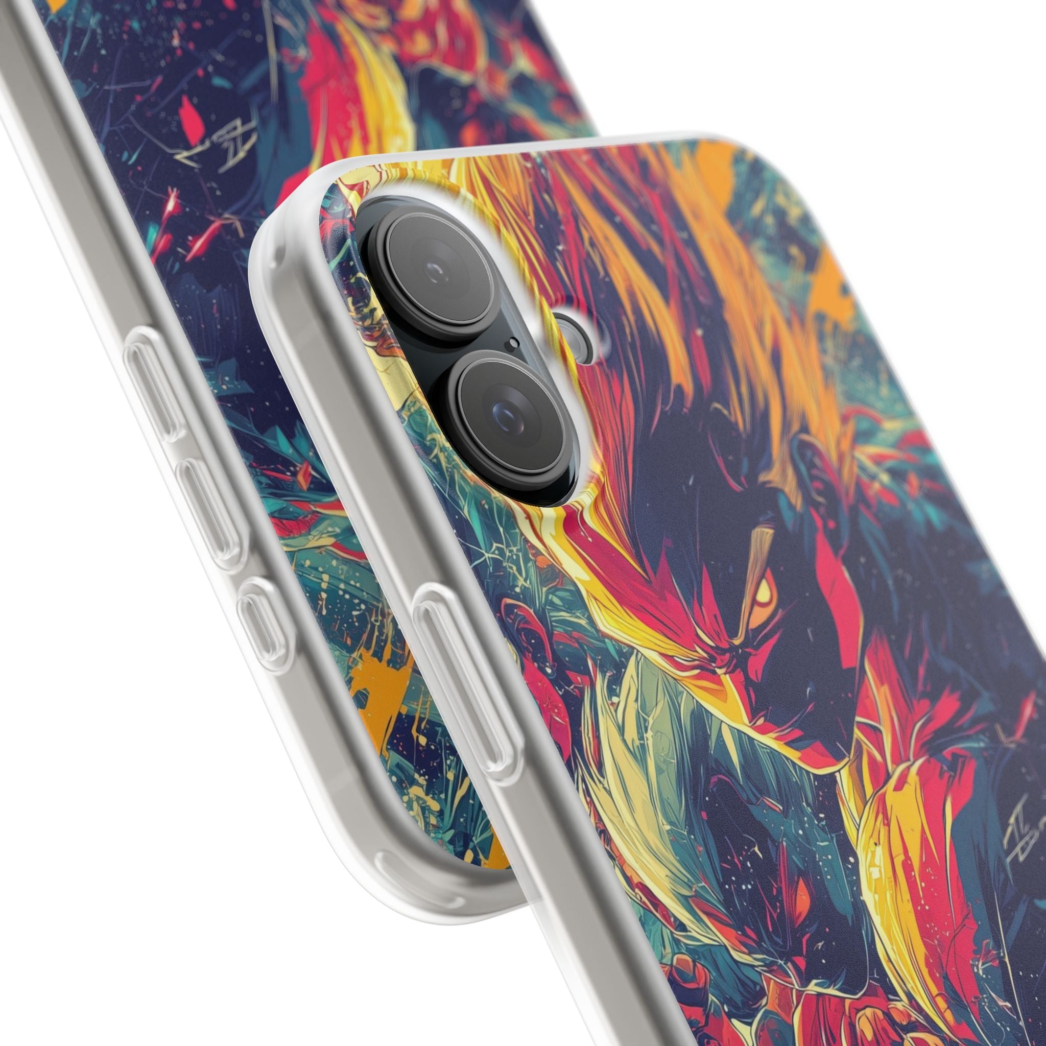 Yellow Fury iPhone 16 Plus Skal - Mjuk