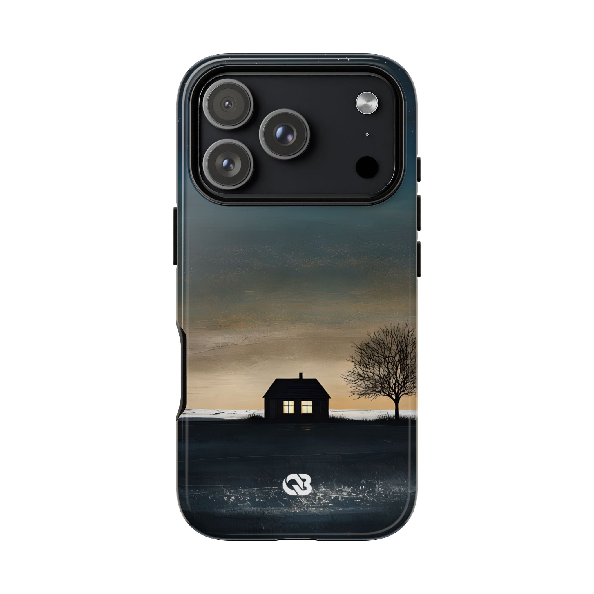 Midnight Cabin Glow · Tough Hoesje voor iPhone