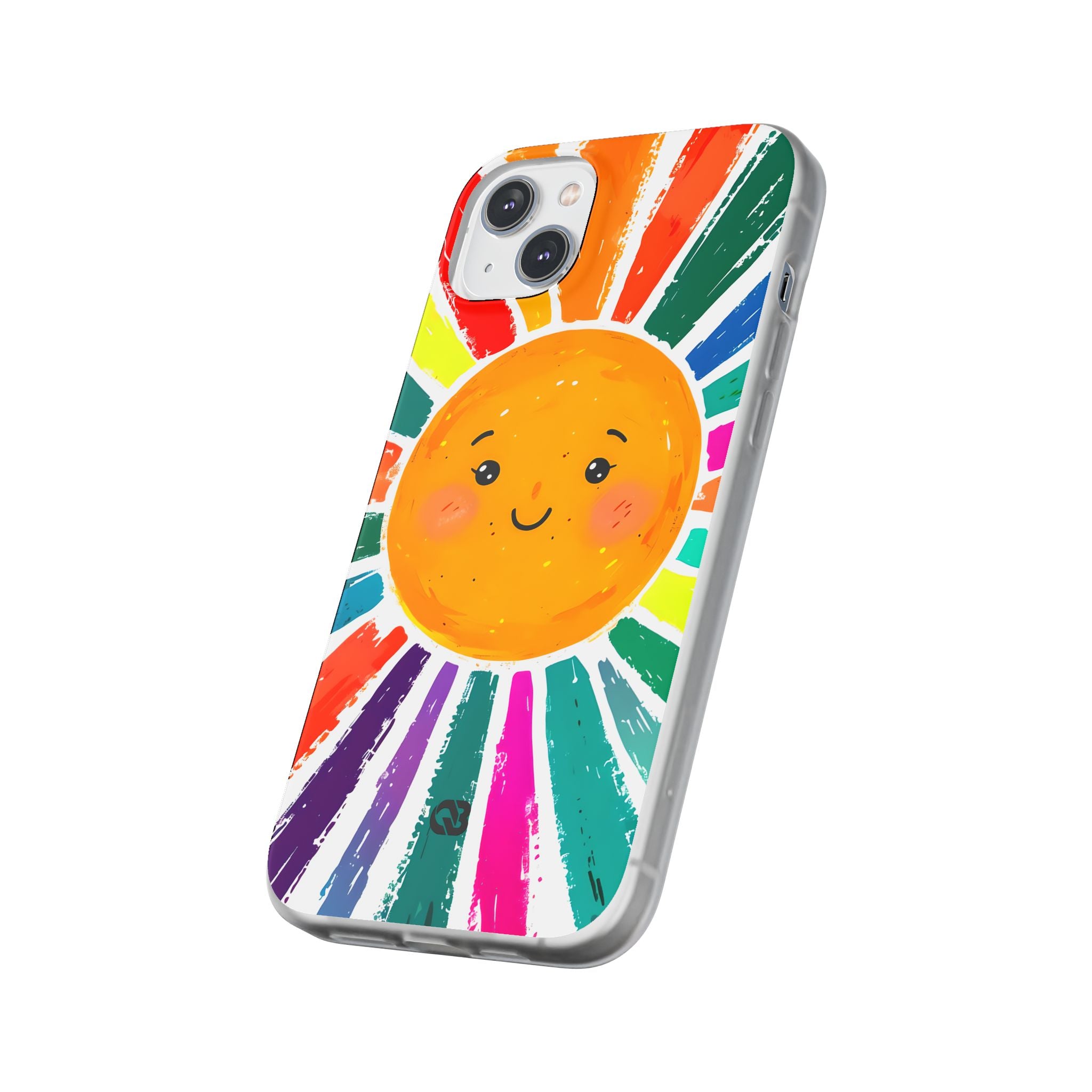 Vibrant Solar Smile · Soft Phone Case for iPhone
