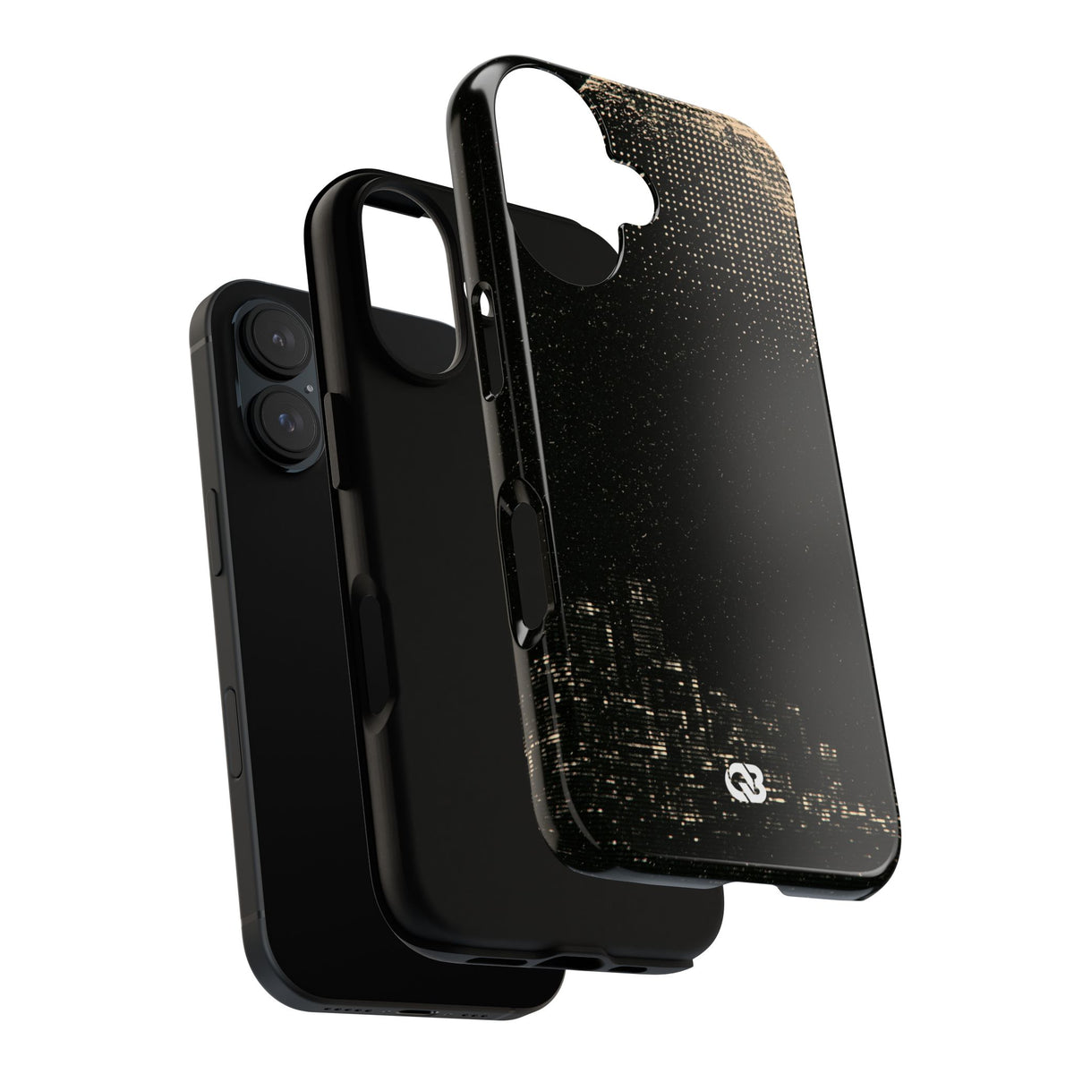 Lunar Metropolis Nocturne · Tough Phone Case for iPhone · Black