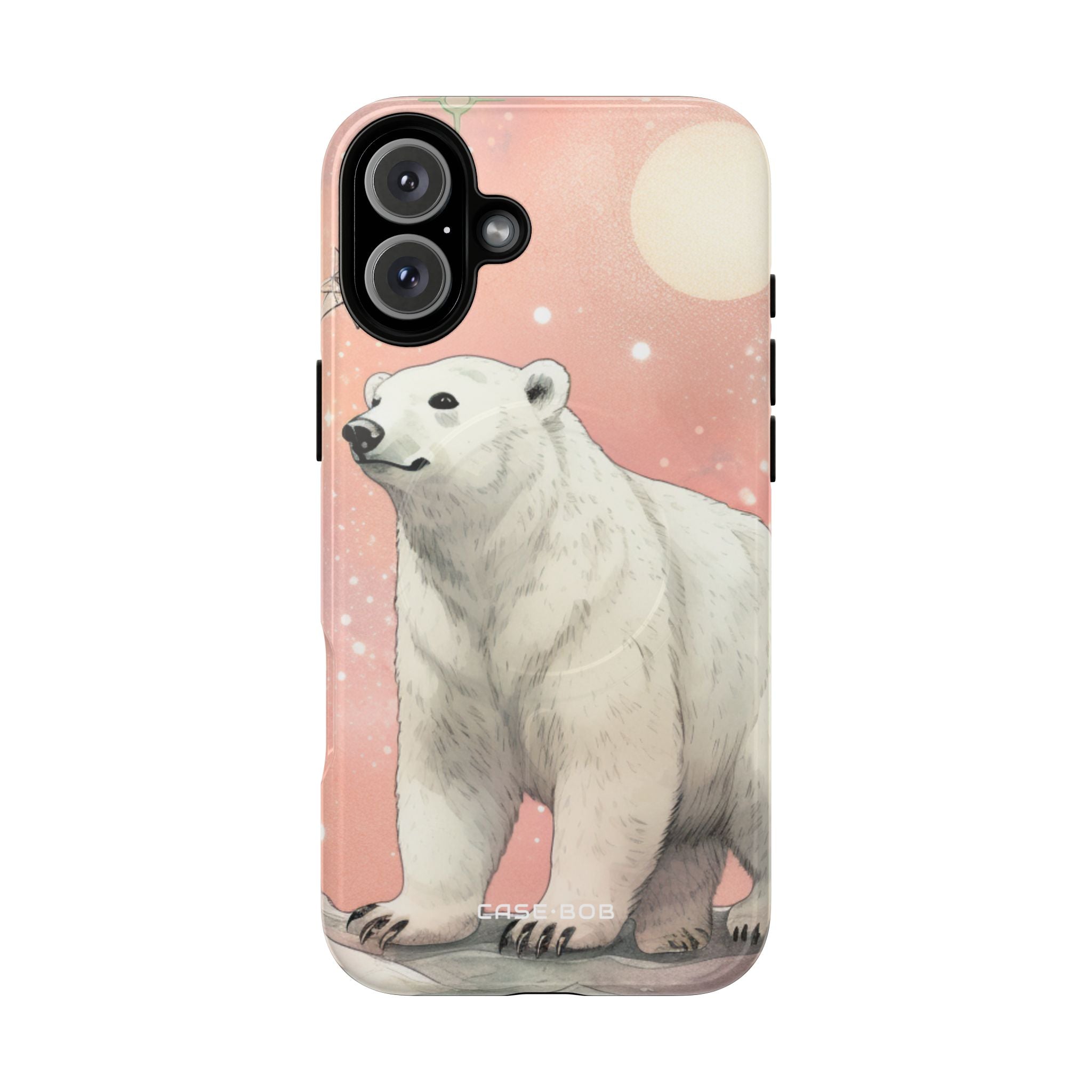 Polar Bear Dream iPhone 16 Plus Skal - Tough+