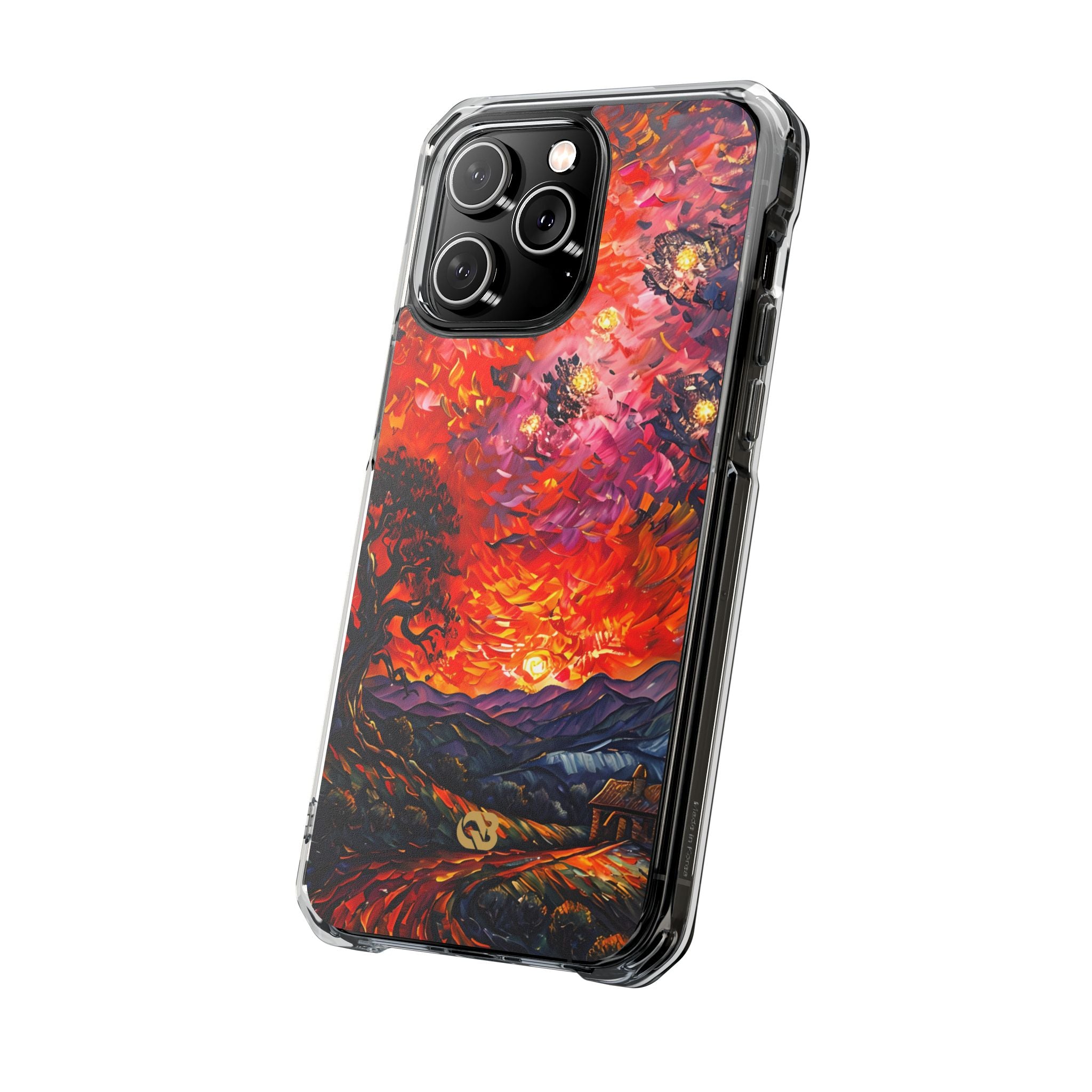 Molten Sky Tree · Impact Coque de téléphone pour iPhone · Magsafe