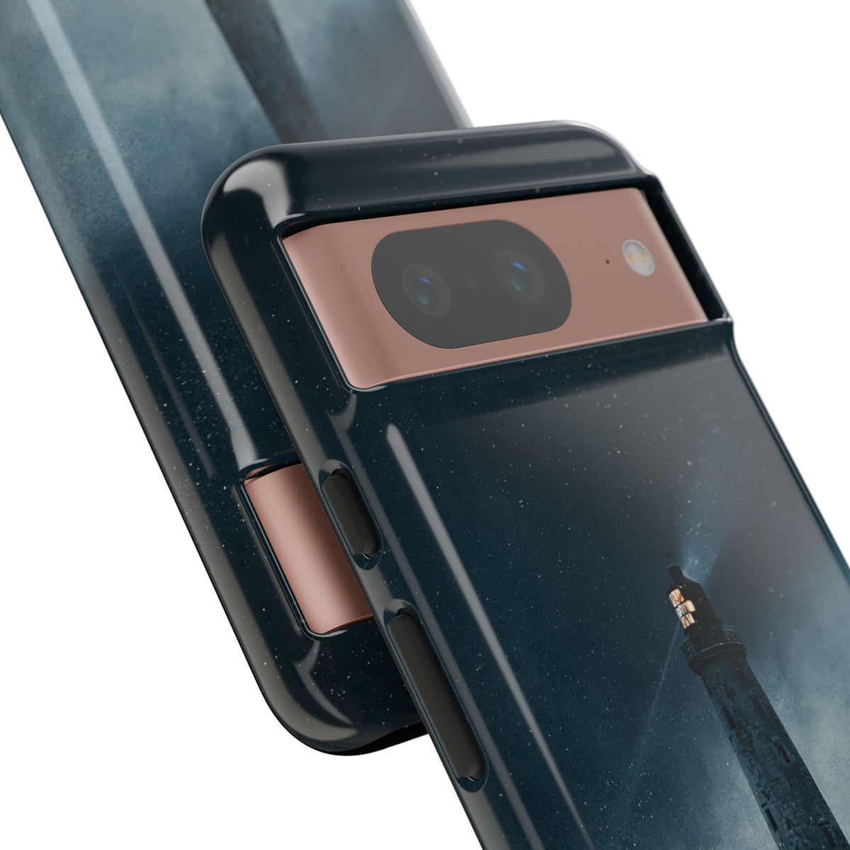 Nordic Coastal Beacon · Tough Phone Case for Pixel · Blue