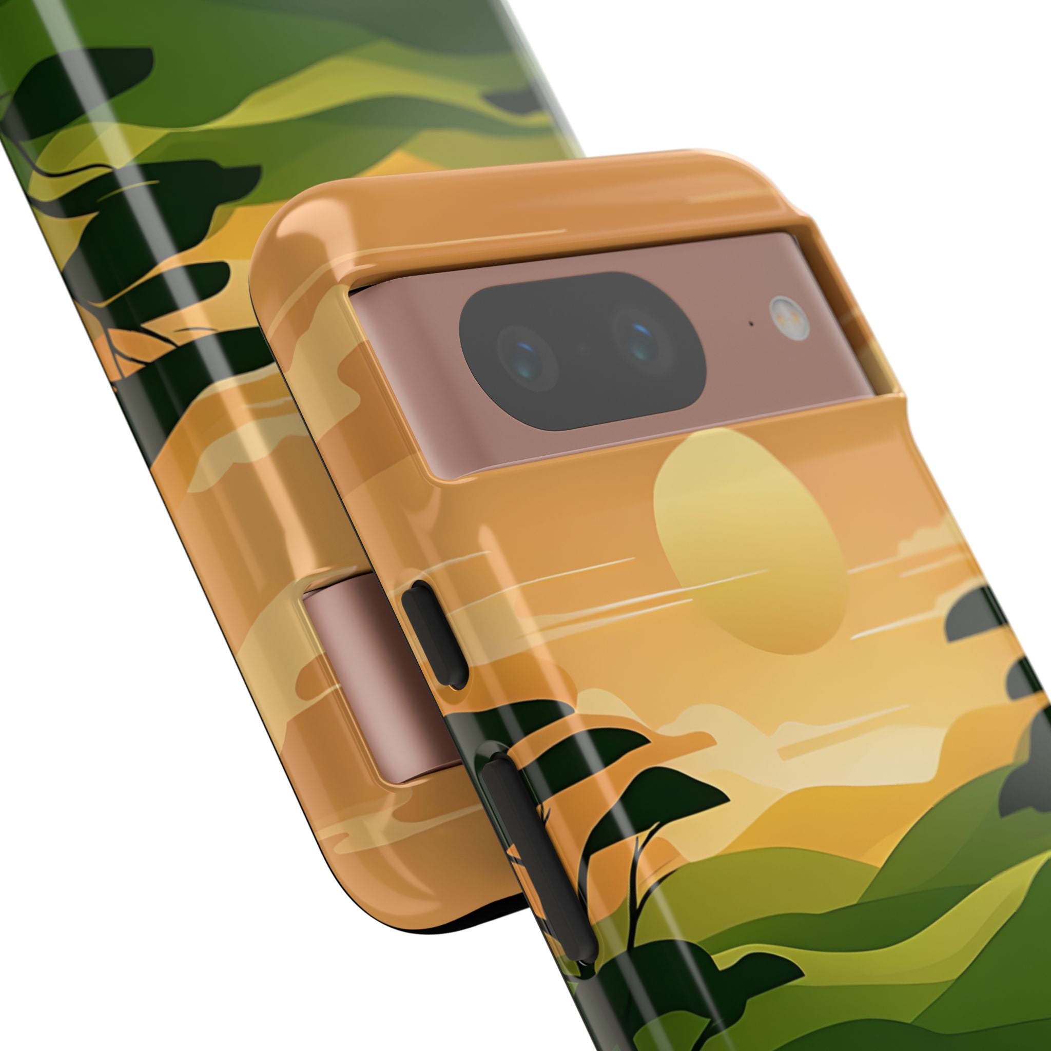 Verdant Horizon Sun · Tough Handyhülle für Google Pixel