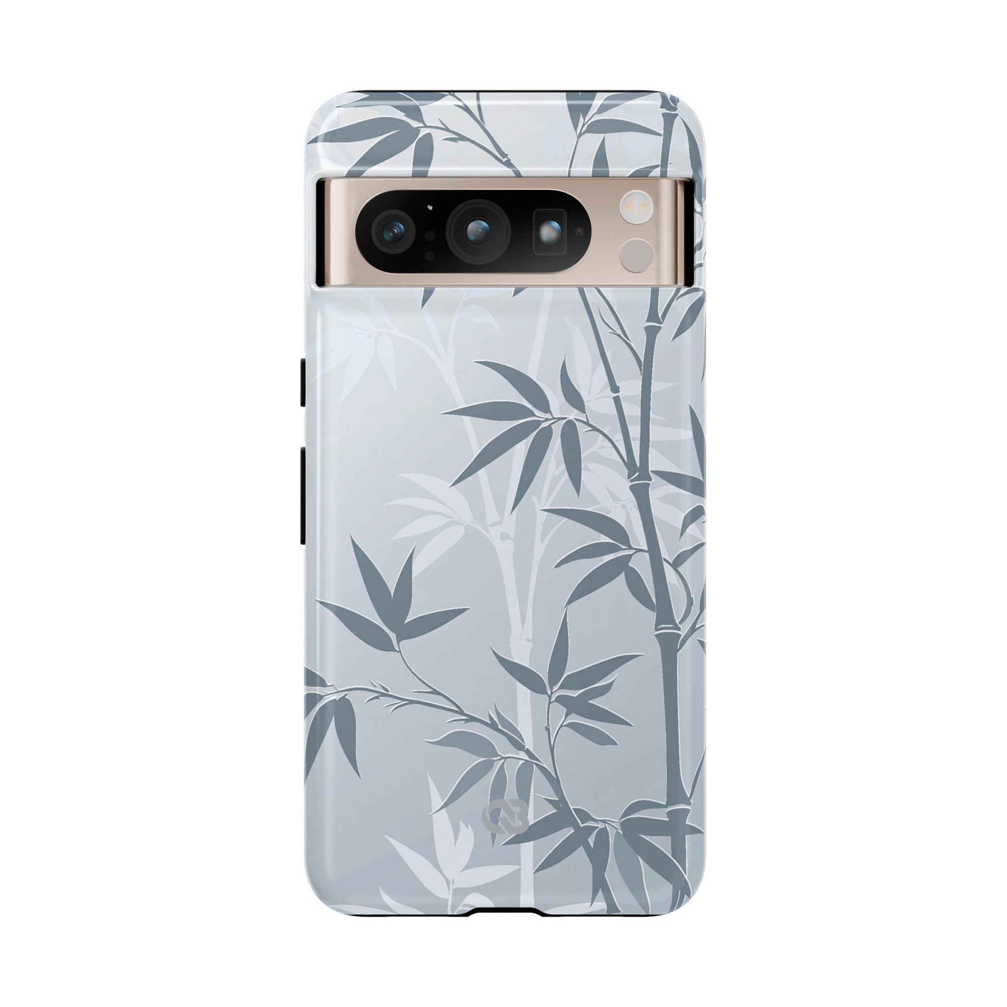 Blue Tough Phone Case for Google Pixel - Slate Bamboo Shadow