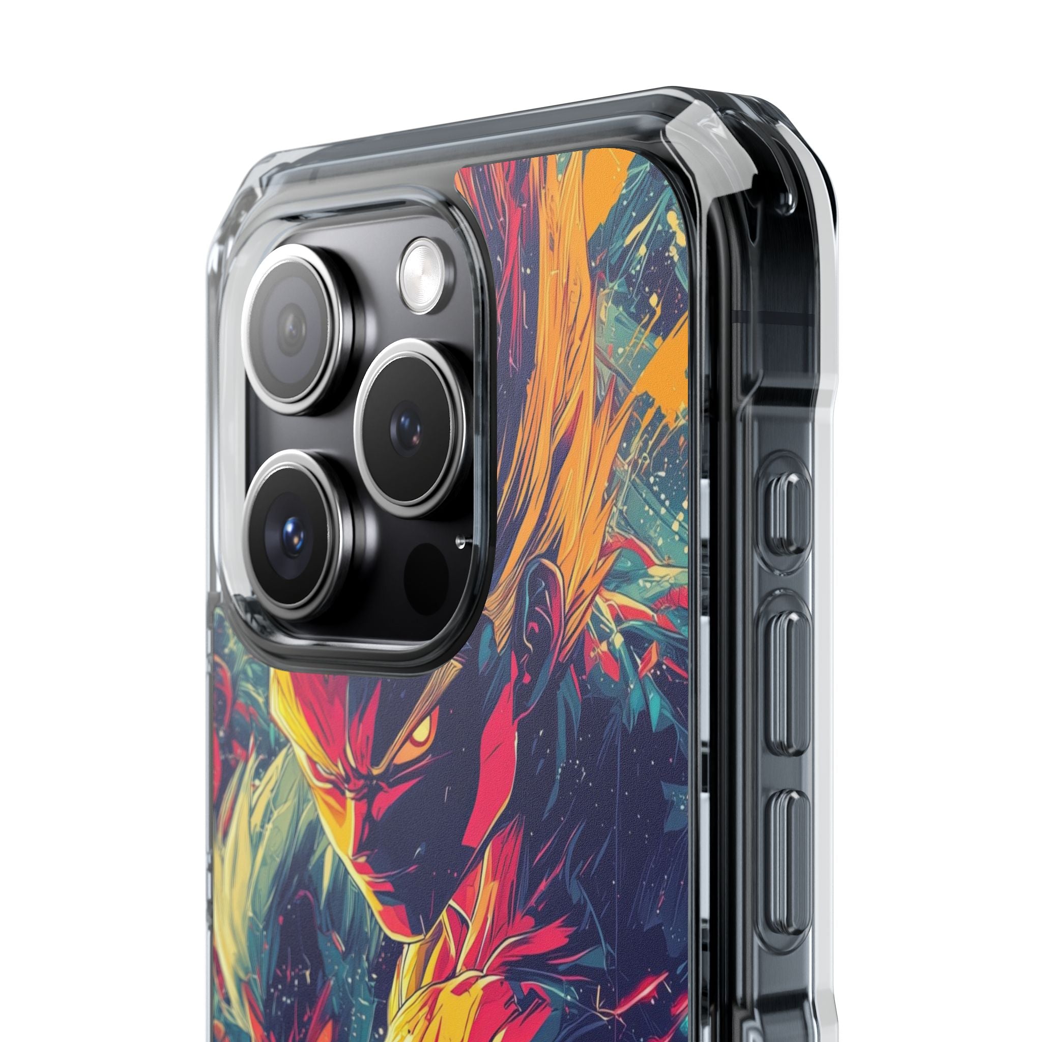 Keltainen Fury iPhone 15 Pro - Impact suojakotelo