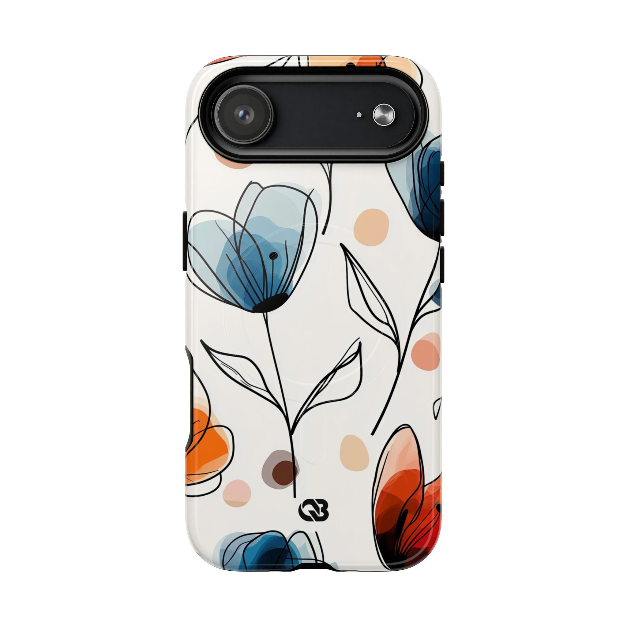 Ink Watercolor Tulips · Tough+ Phone Case for iPhone · Magsafe