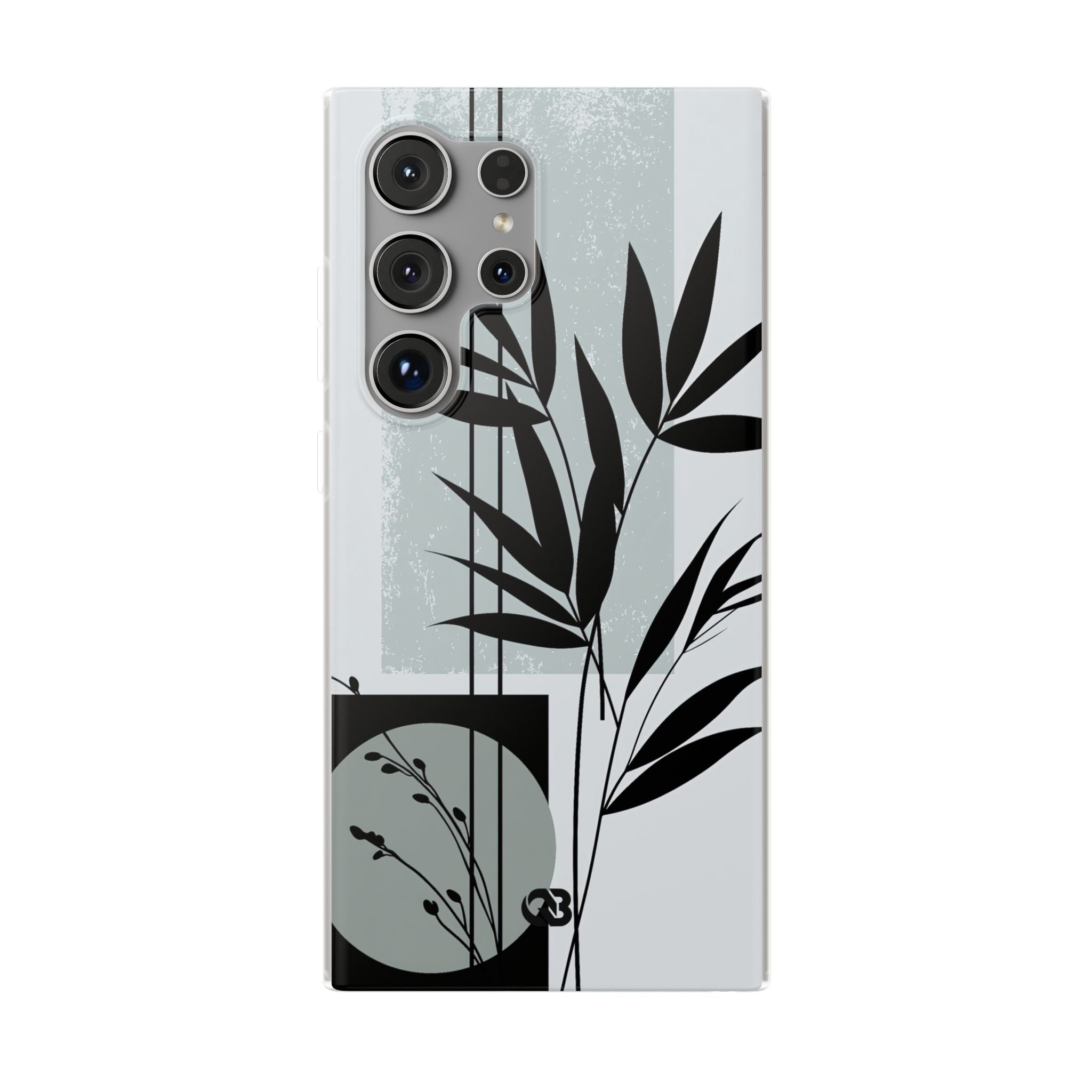 Grey Lite Phone Case for Samsung - Sage Bamboo Noir