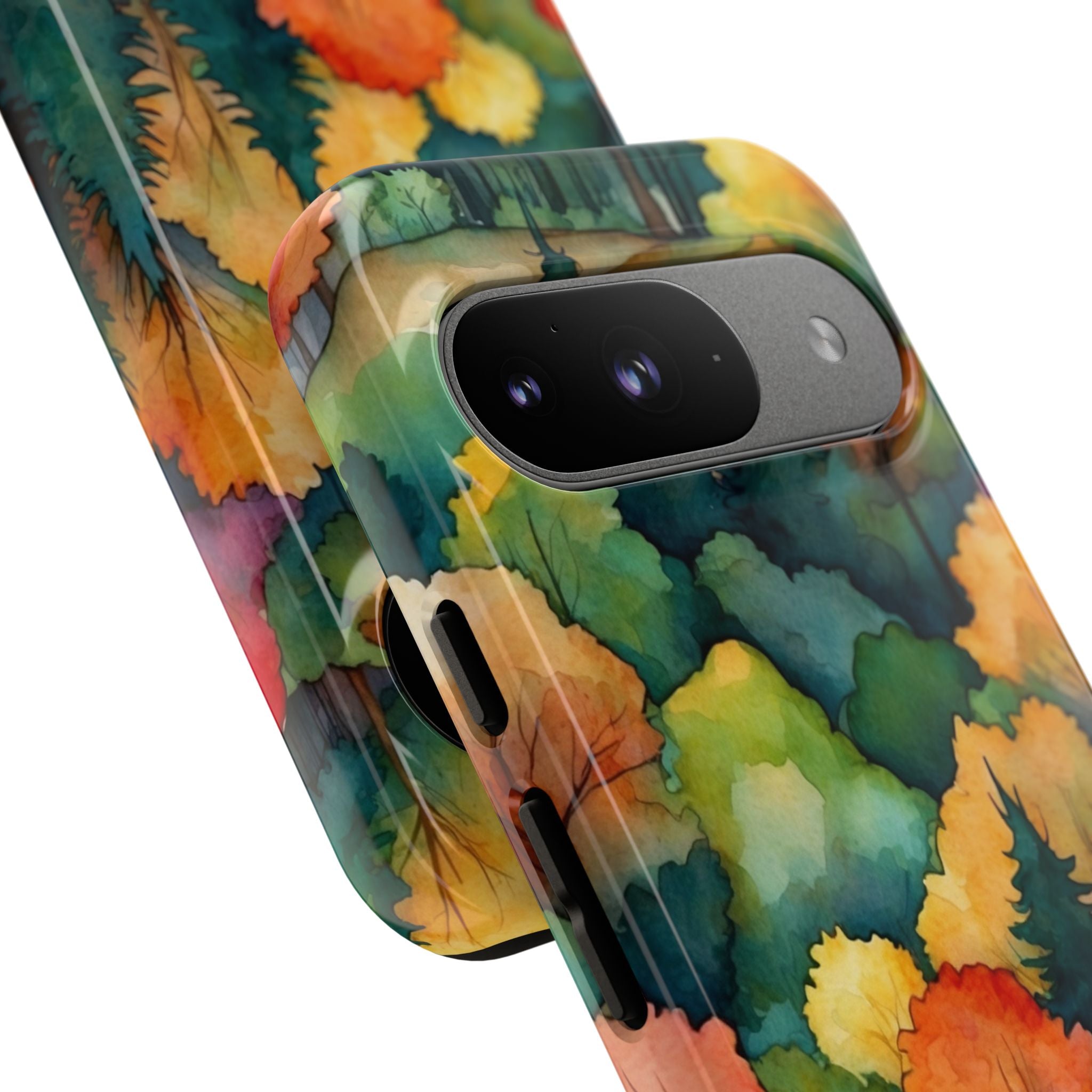 Üppiges Blätterdach Google Pixel 9 Case - Tough