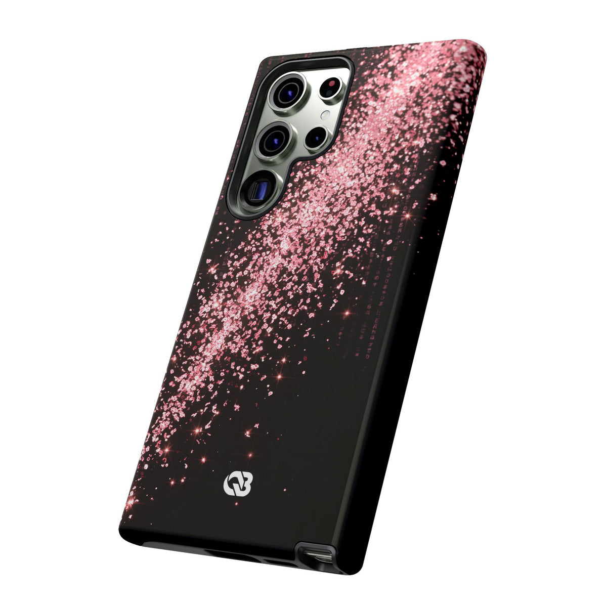 Rose Digital Cascade · Tough Phone Case for Samsung · Pink