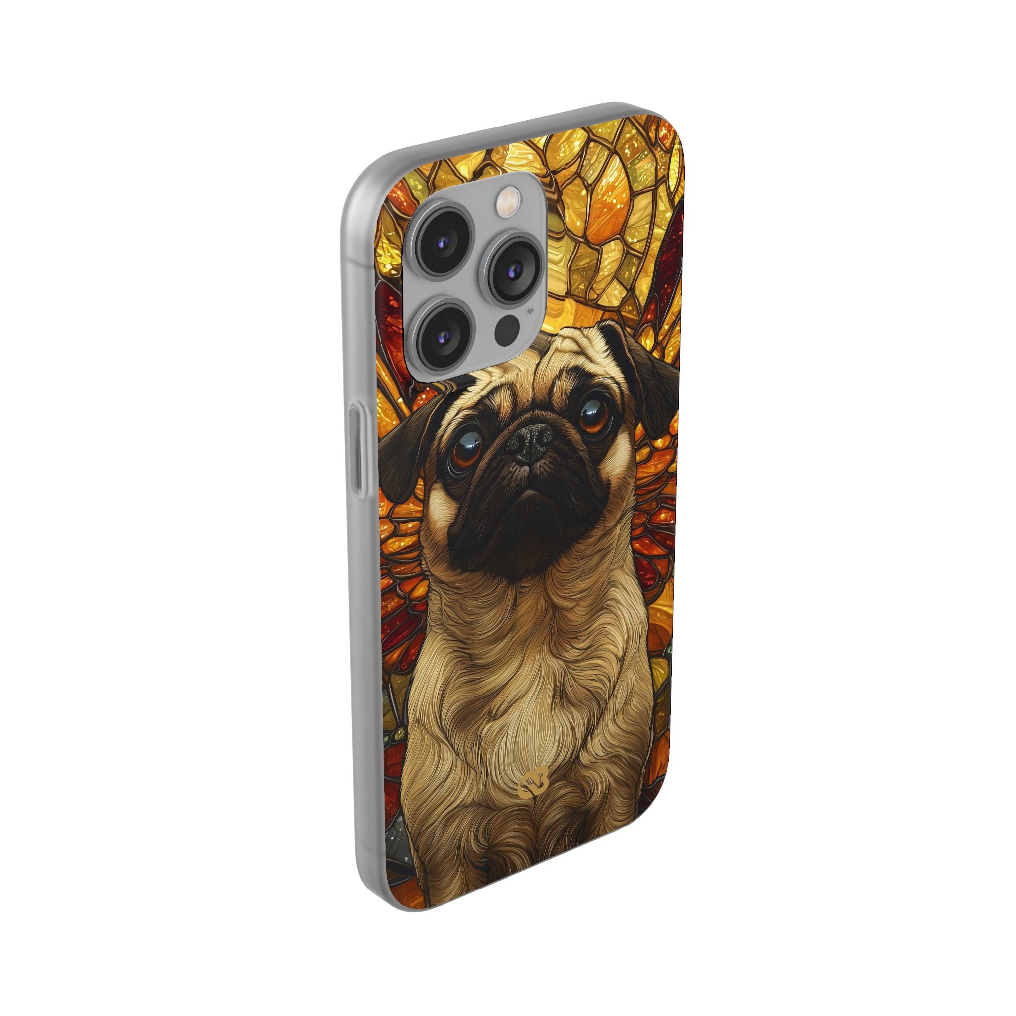 Amber Pug Divinity · Soft Case for iPhone