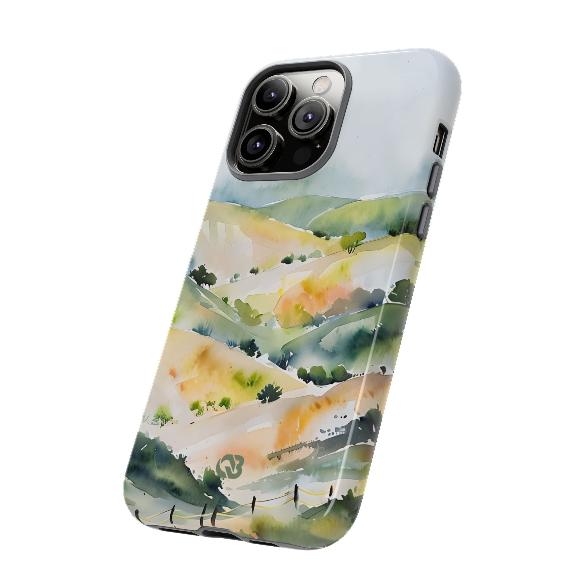 Verdant Mist Valleys · Tough Phone Case for iPhone