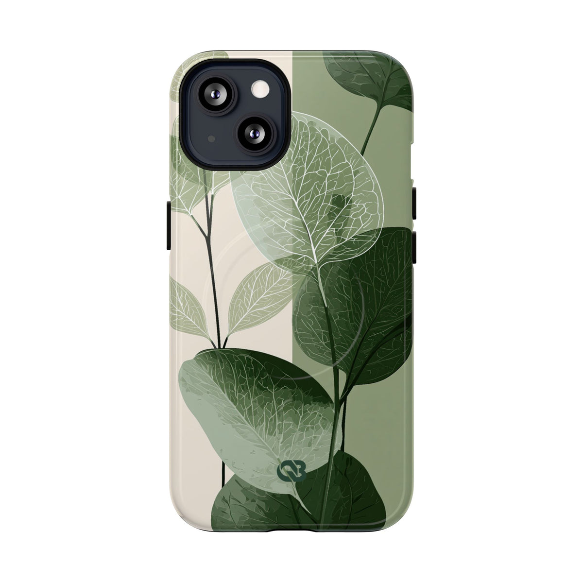 Layered Eucalyptus Study · Tough 2.0 Magnetic Phone Case for iPhone · Green