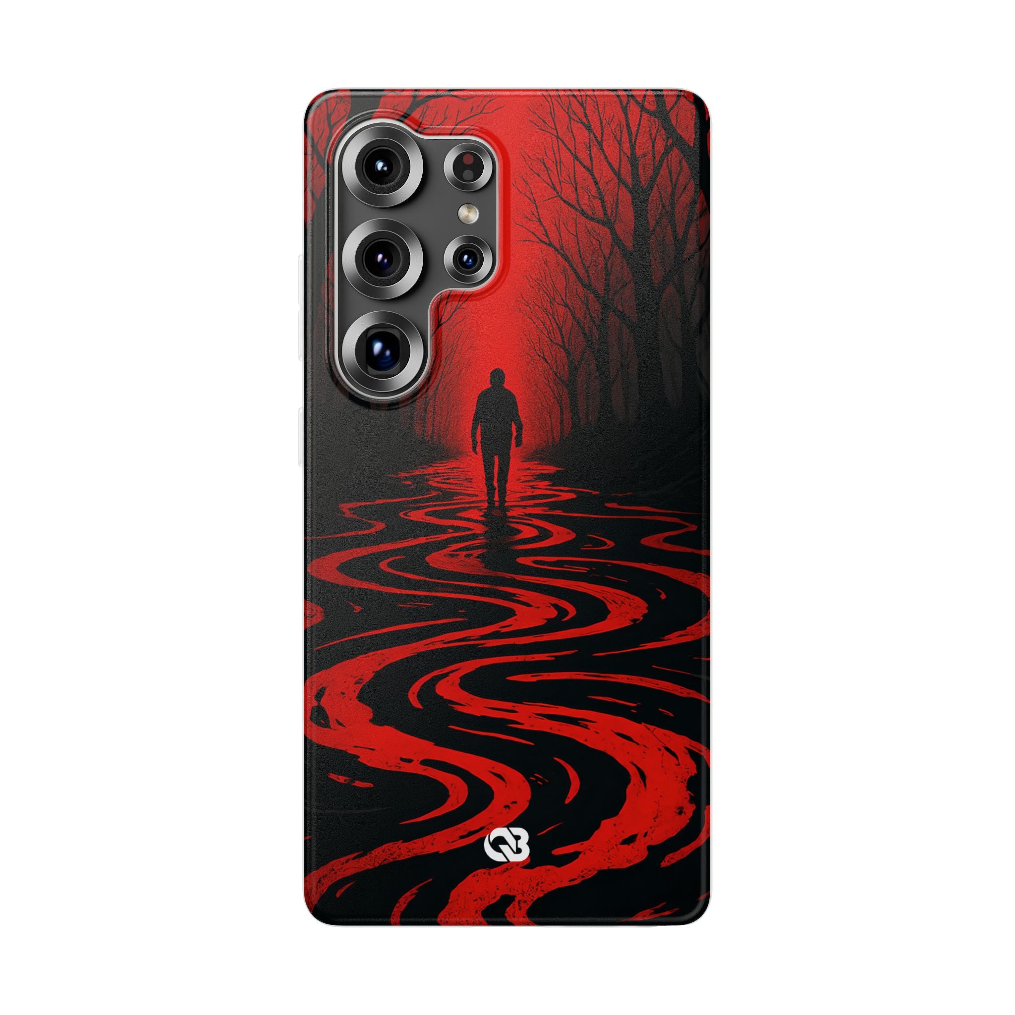 Crimson Shadow Path · Soft Handyhülle für Samsung