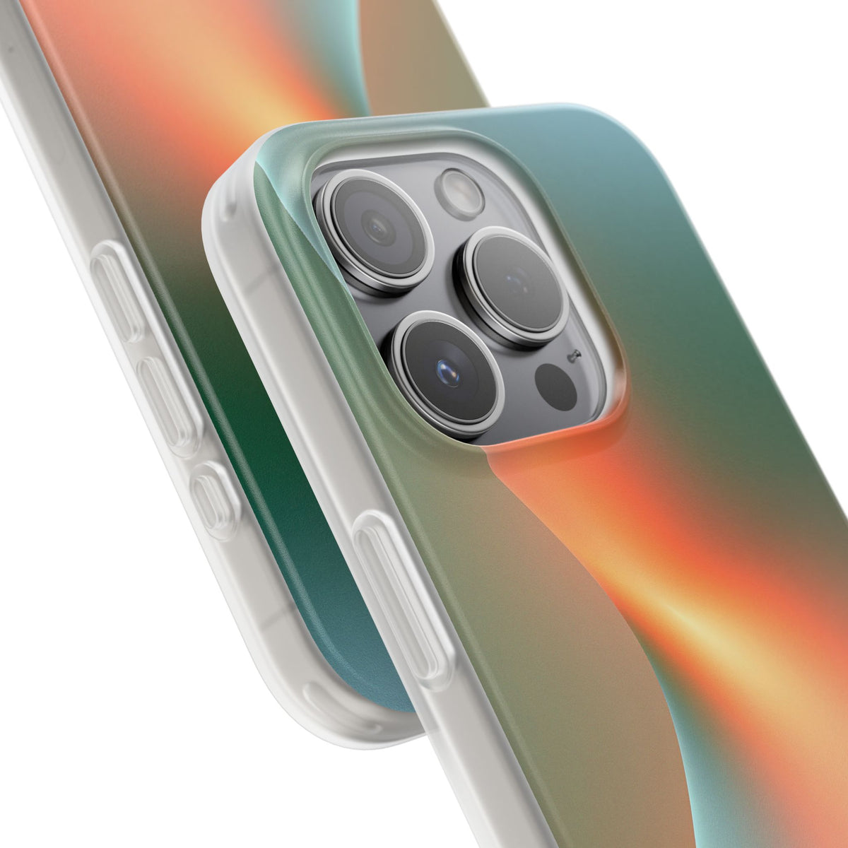 Radiant Contour · Lite Phone Case for iPhone · Orange