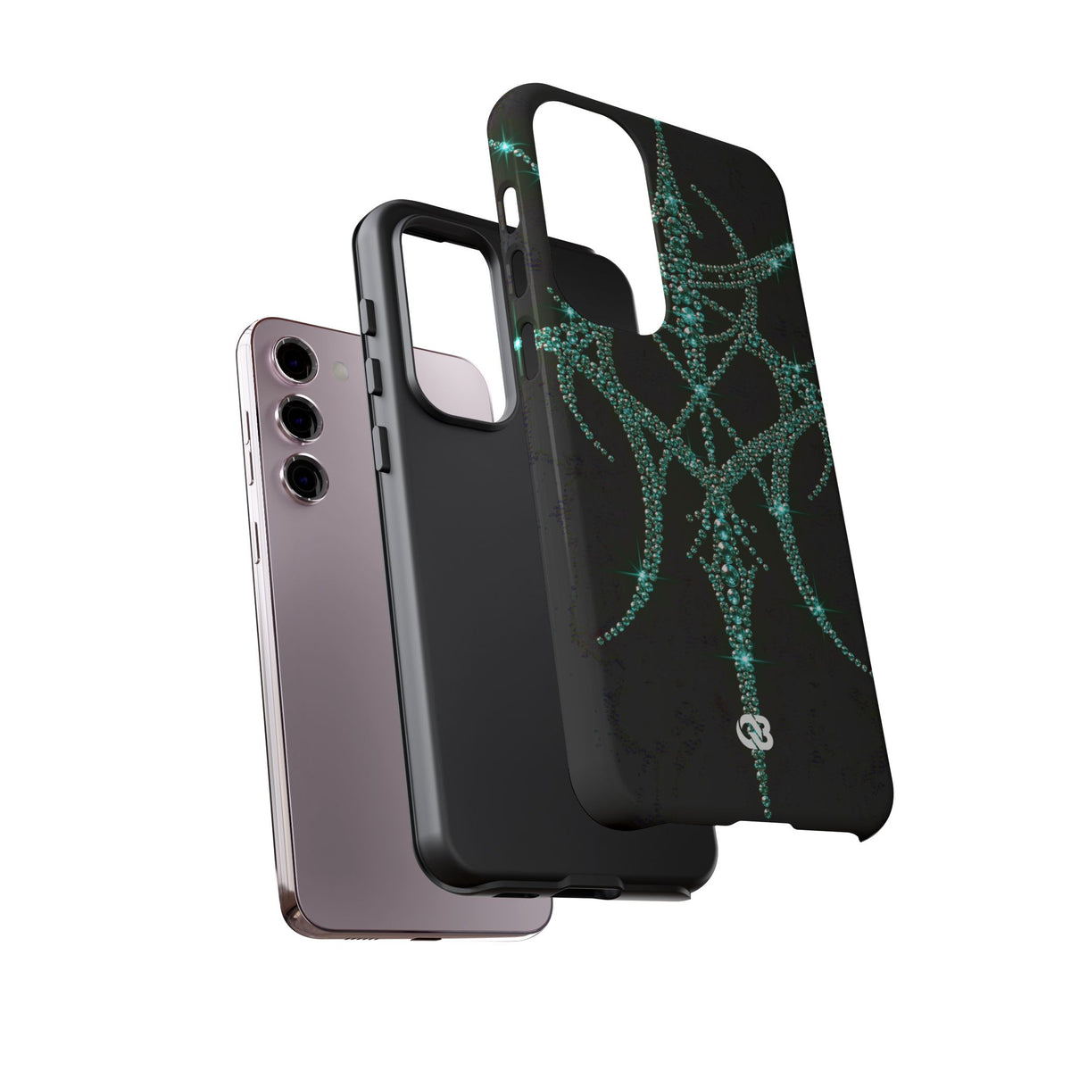 Teal Cyber Sigil · Tough Phone Case for Samsung · Teal
