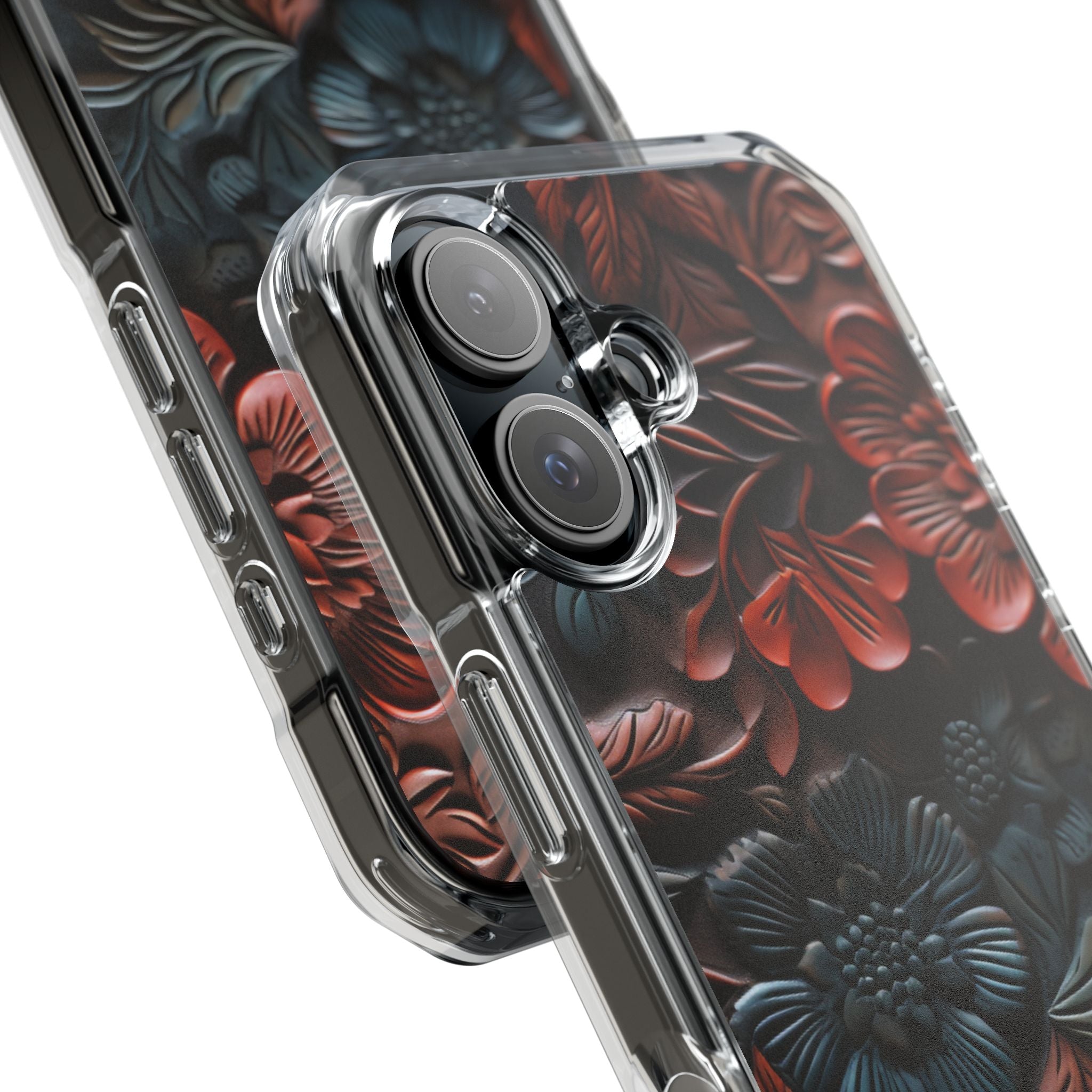 Carved Earth Bloom · Impact Phone Case for iPhone · Magsafe