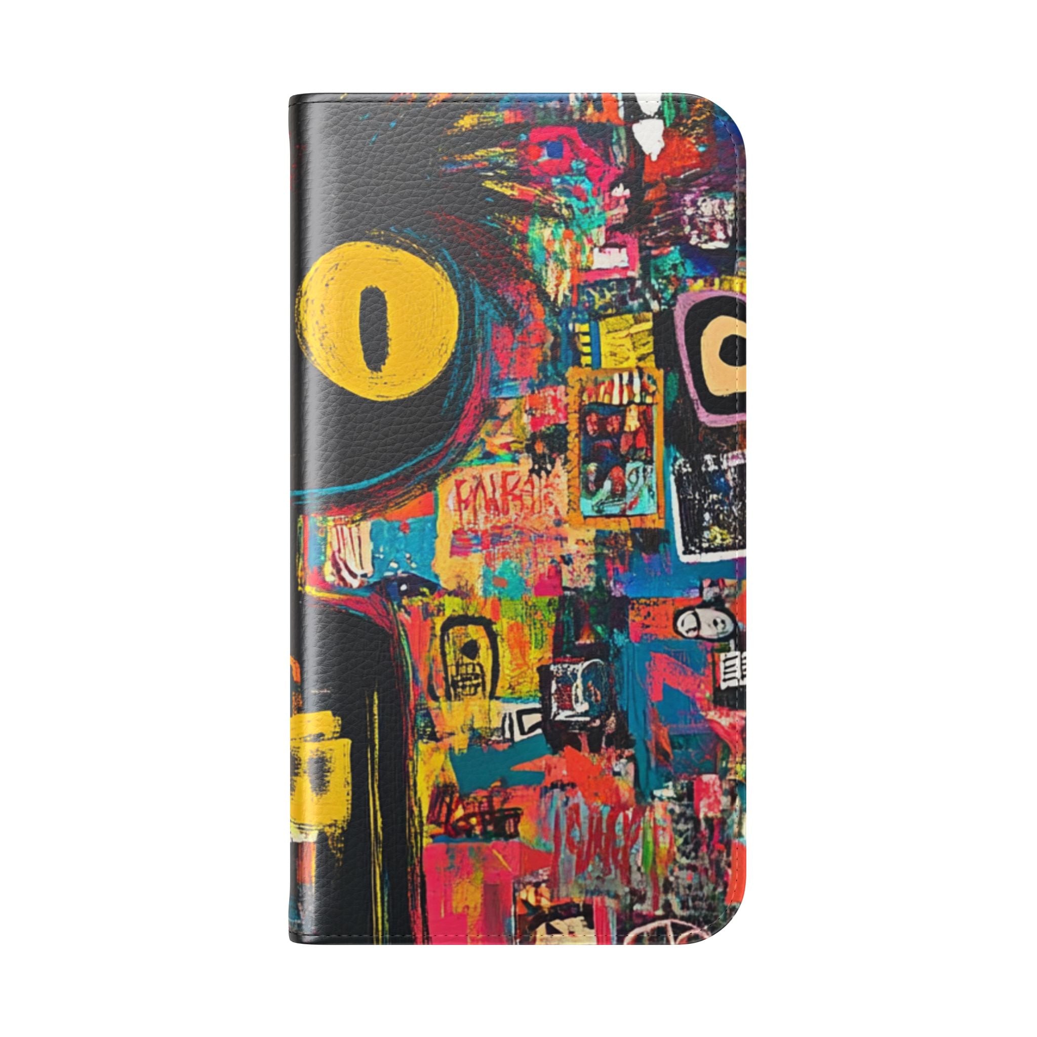 Yellow Eyes - iPhone 15 Pro Max Case - Wallet