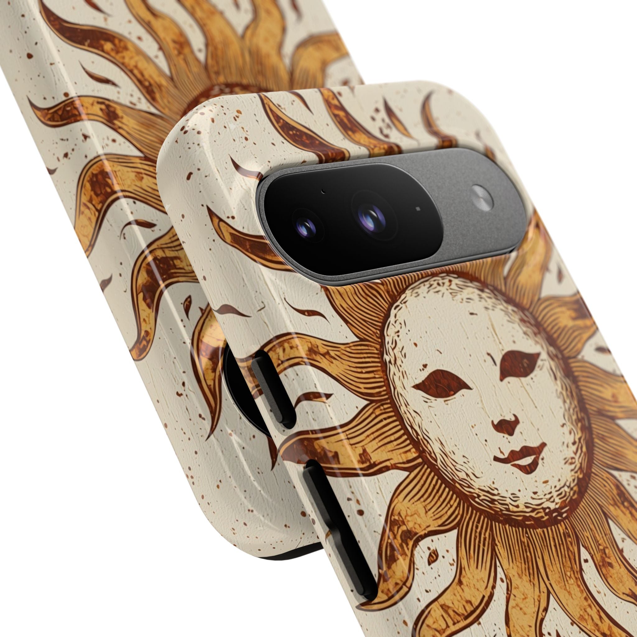 Rustic Solar Mask · Tough Phone Case for Google Pixel