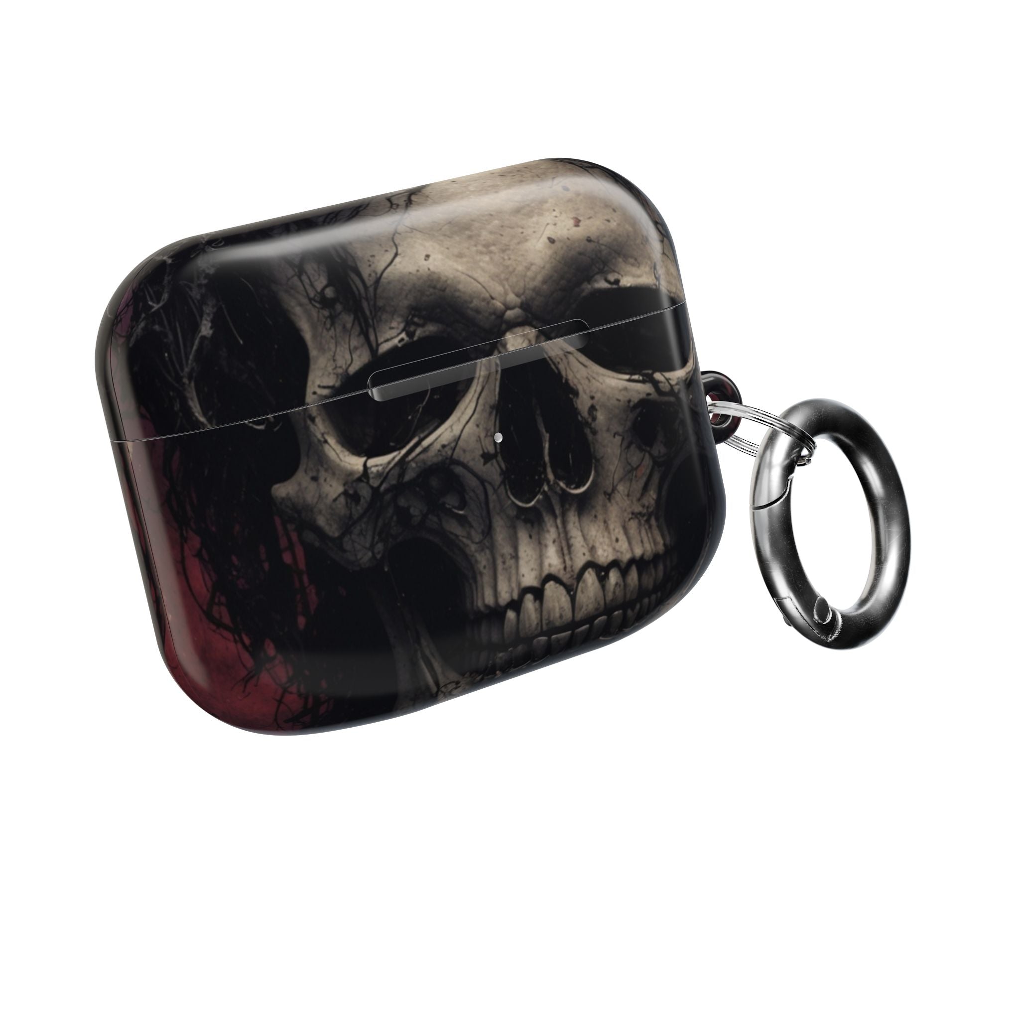 Winged Skull Rose - AirPods Case