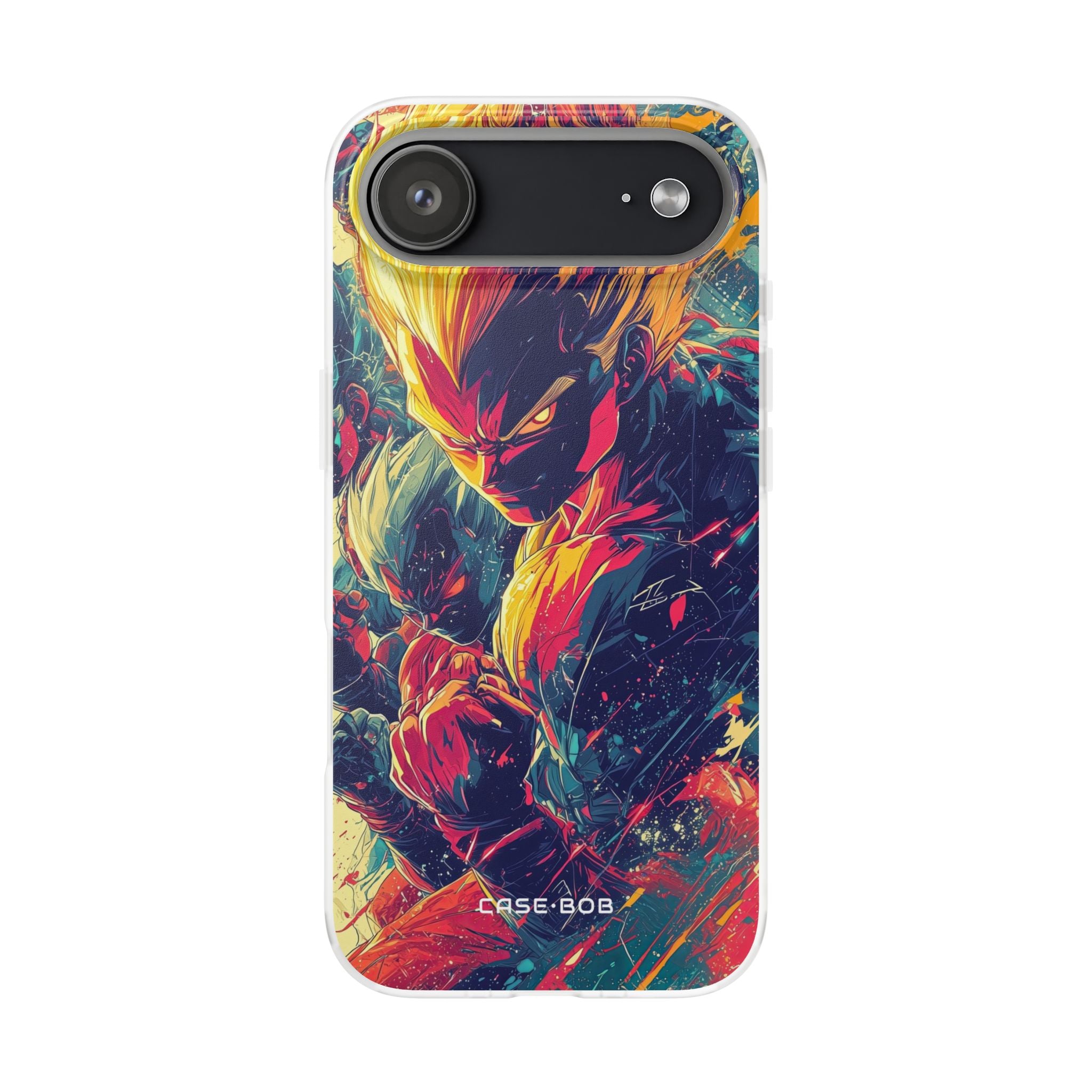 Yellow Fury iPhone 17 Air Case - Soft - CASE•BOB