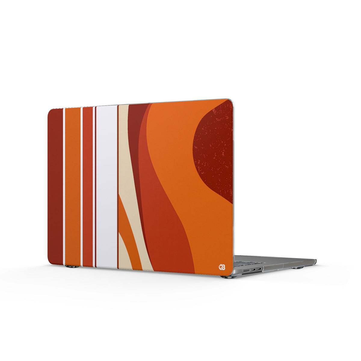Sienna Horizon · Clear Hard Case for MacBook · Orange