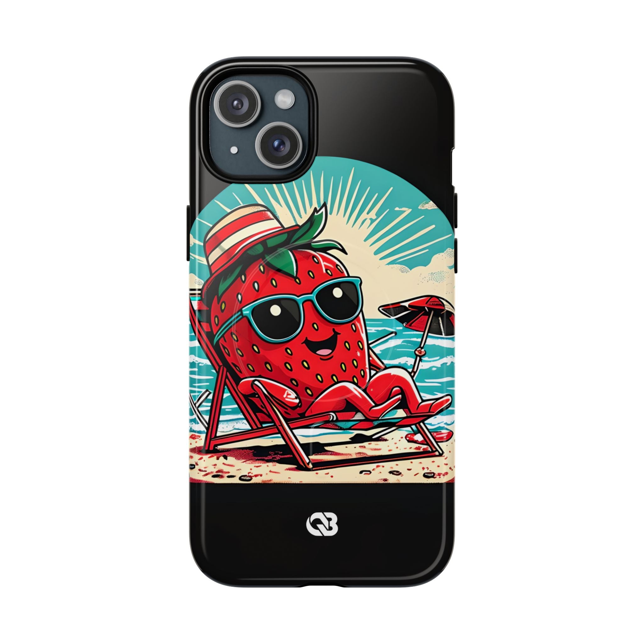 Retro Coastal Berry · Tough+ Magsafe