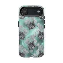Frost Mint Floral · Tough+ Case · MagSafe