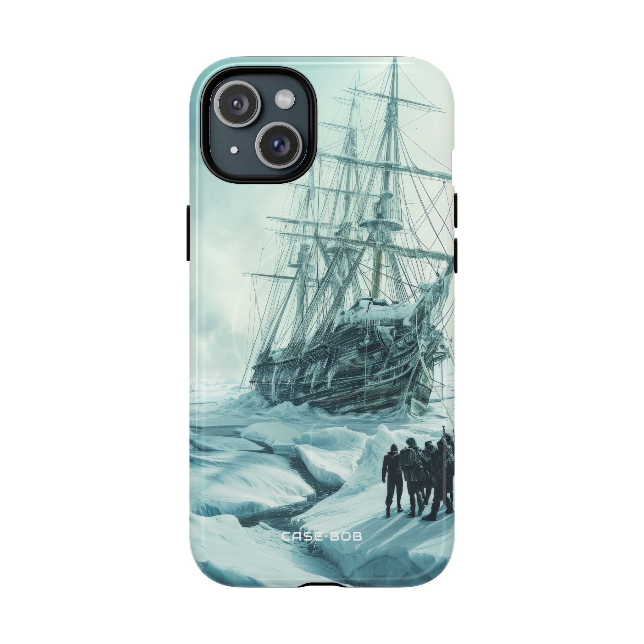 Icebound Ship iPhone 15 Plus Case - Tough+