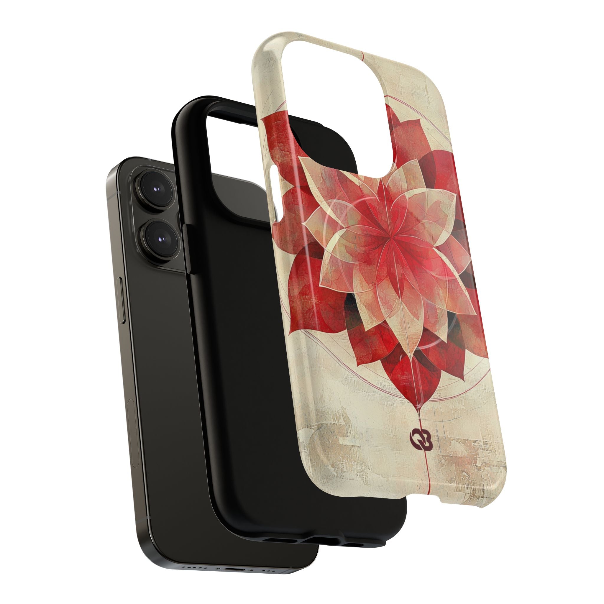Crimson Petal Peak · Tough+ Phone Case for iPhone · Magsafe