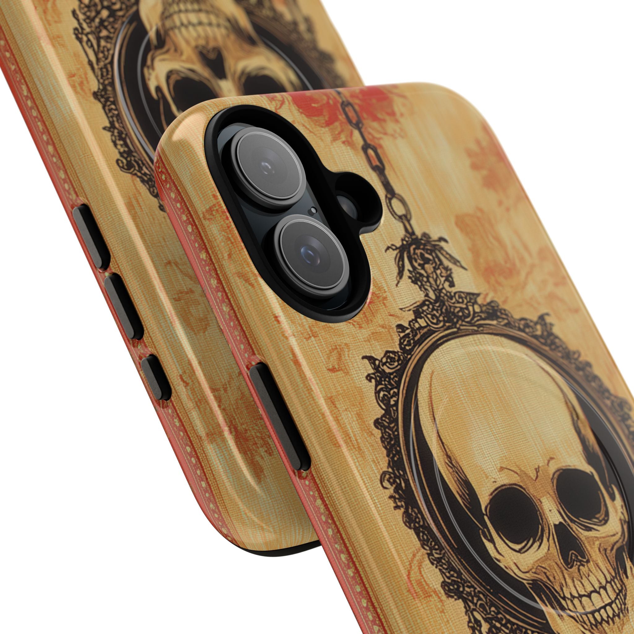 Skull Pendant iPhone 16 Plus Skal - Tough+