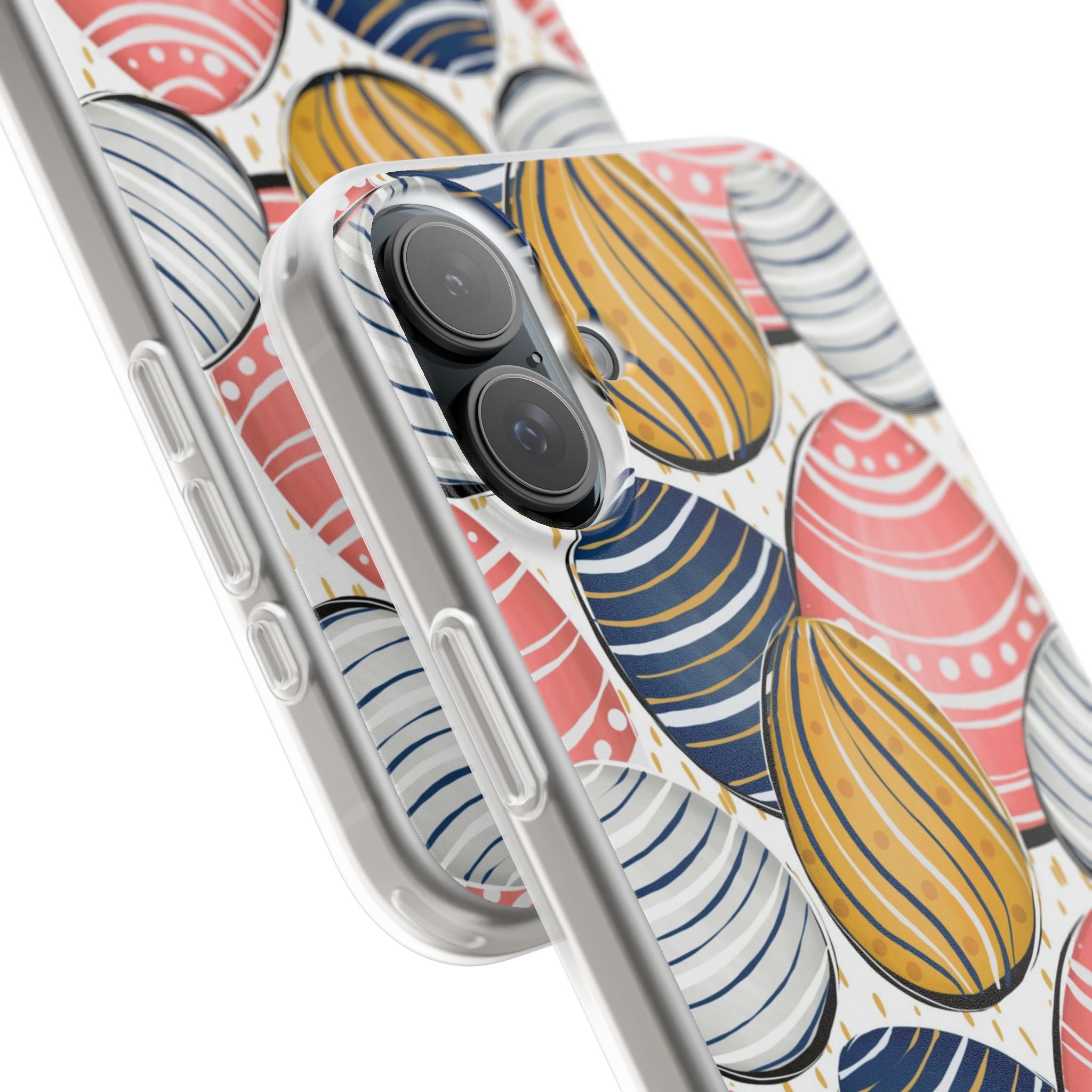 Pastel Eggs iPhone 16 Plus Case - Soft