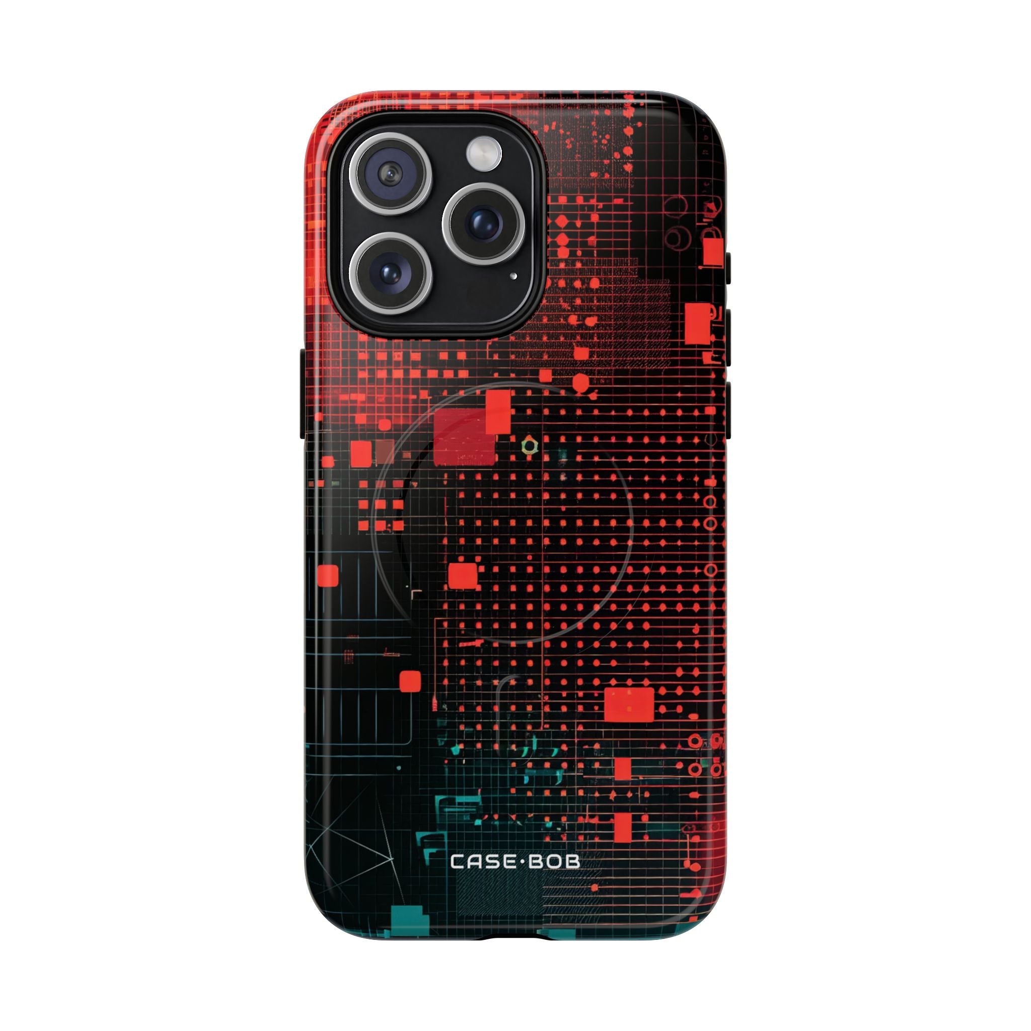 Grid Fusion iPhone 15 Pro Max Case - Tough+