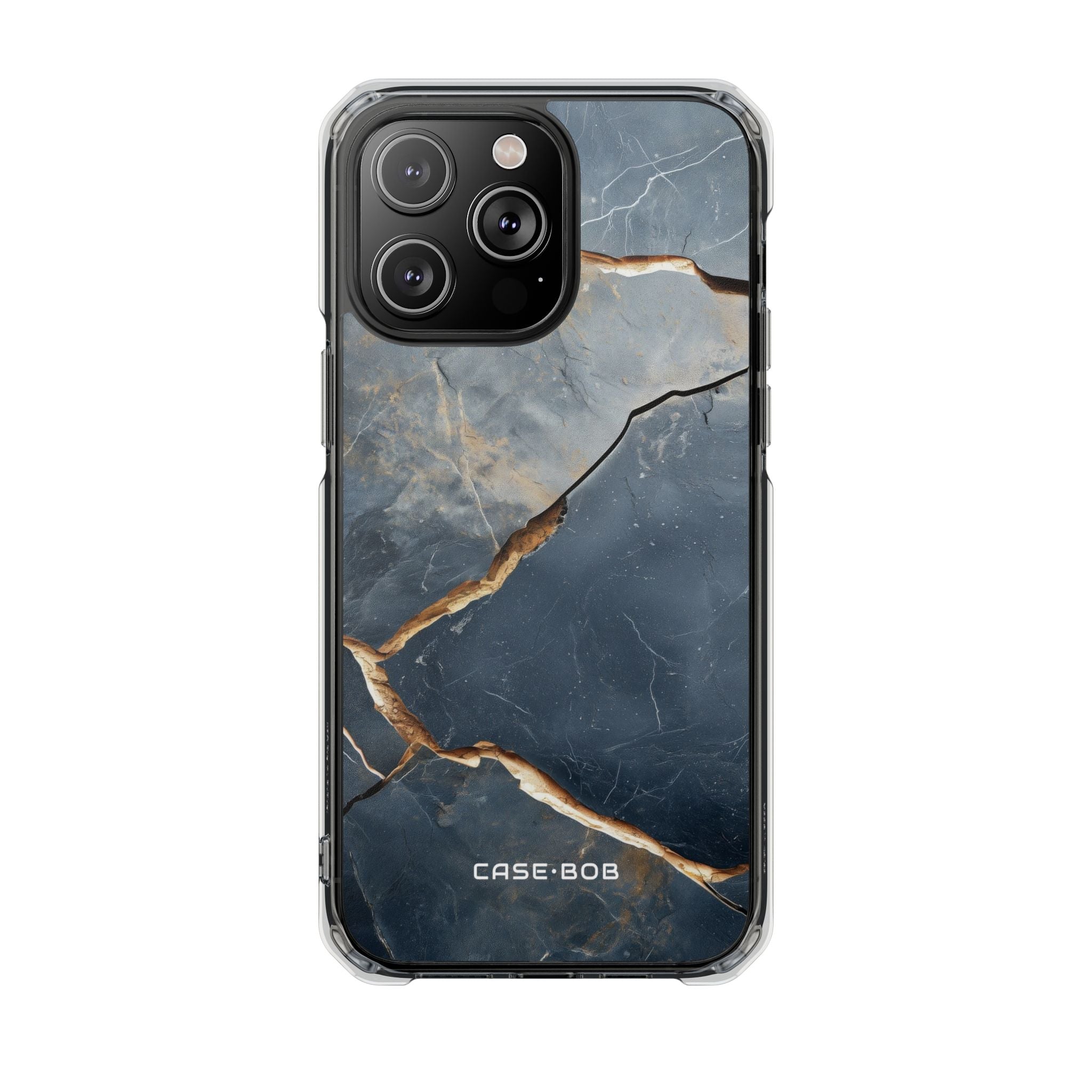 Jagged Vein Navy iPhone 14 Pro Max - Impact suojakotelo