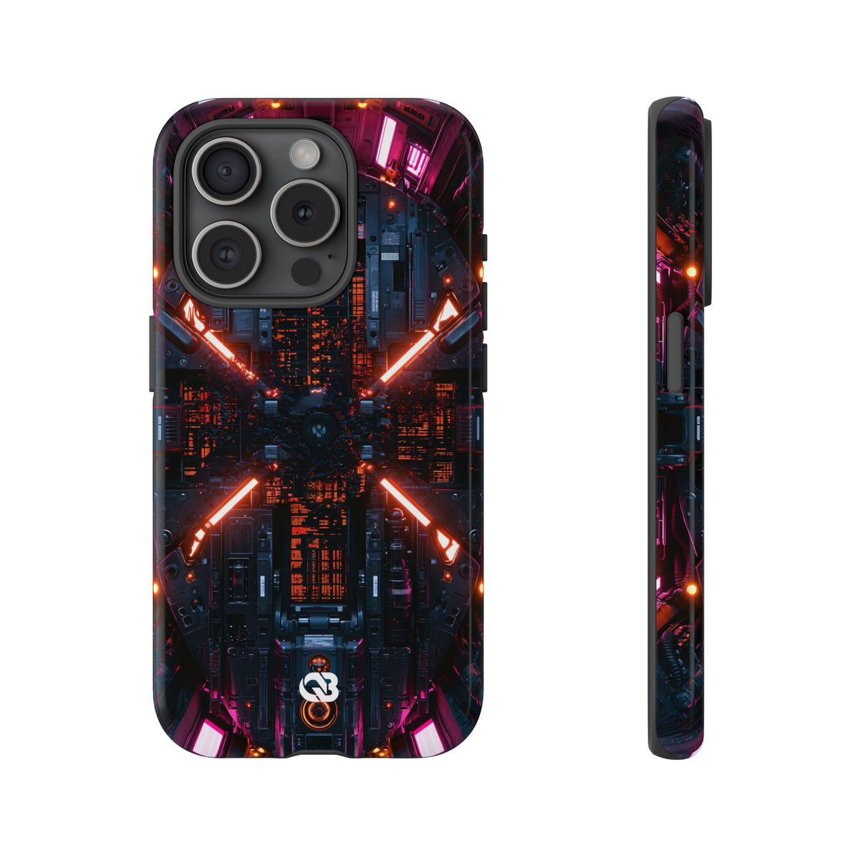 Cybernetic Reactor Core · Tough Phone Case for iPhone · Black