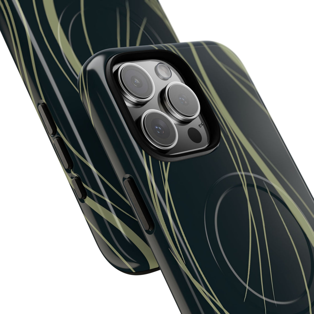 Serpentine Reeds · Tough 2.0 Magnetic Phone Case for iPhone · Green
